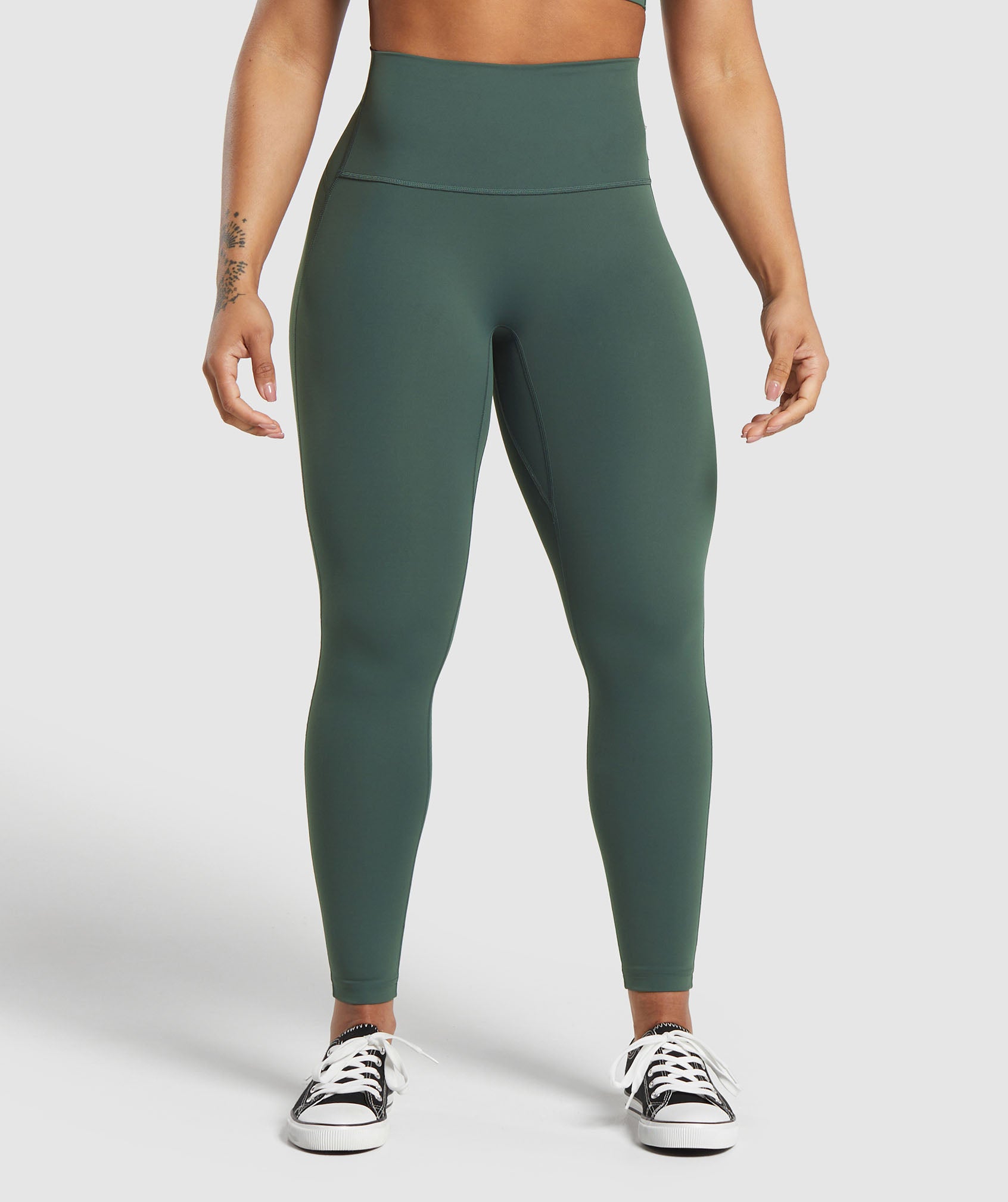 Gymshark Legacy Short Leggings - Slate Teal