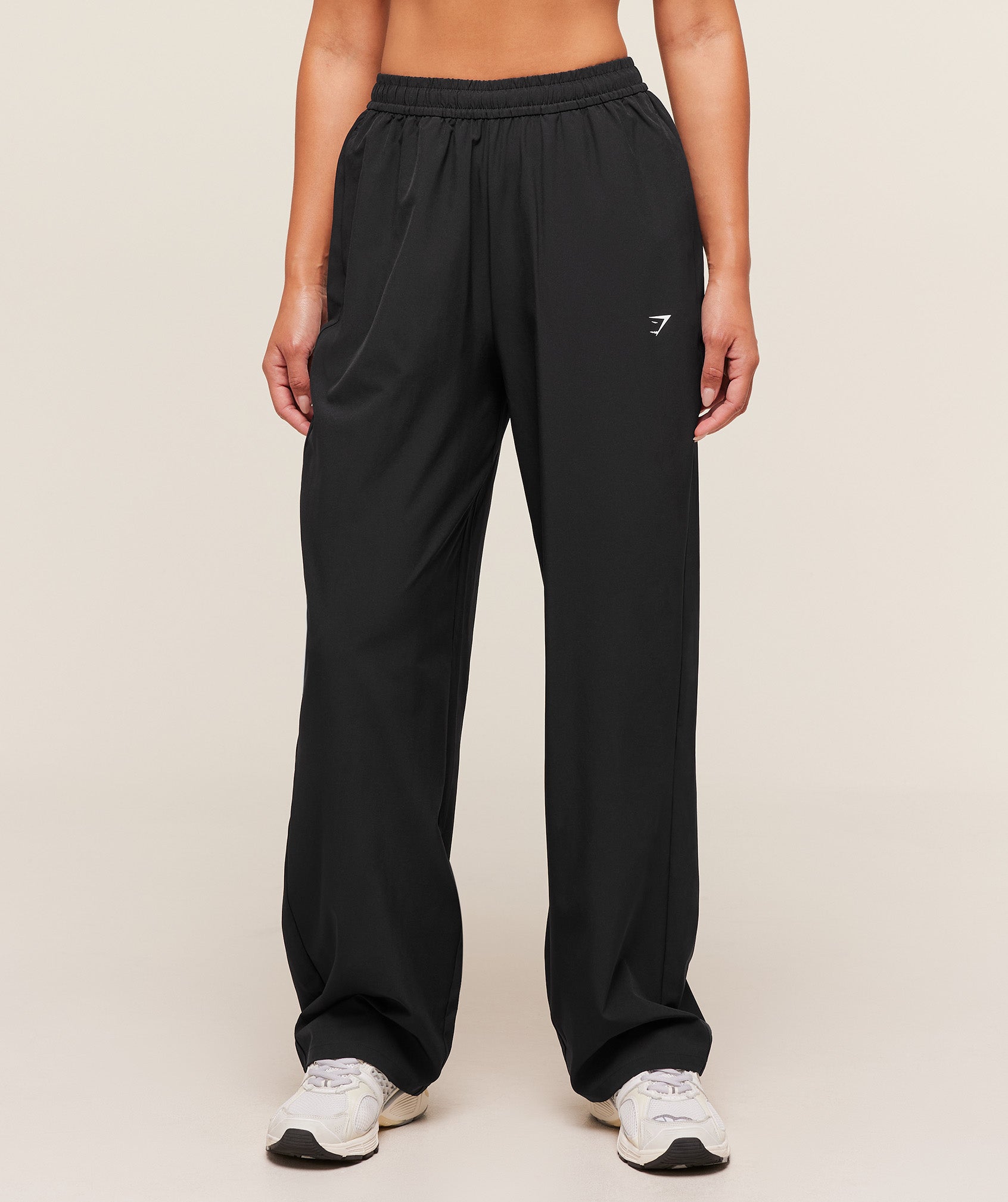Gymshark Training Everyday Woven Straight Leg Pants - Black