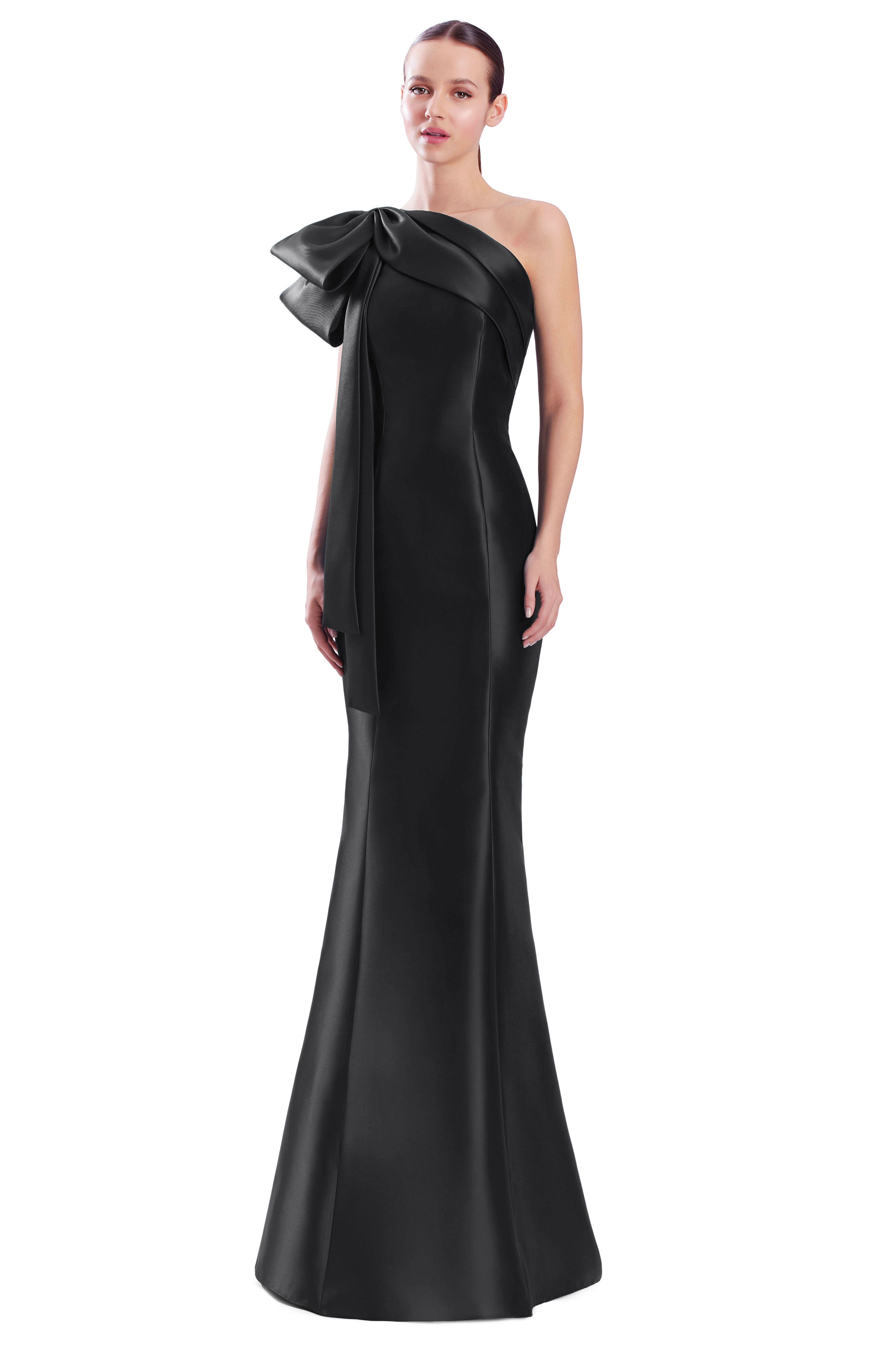 Alexander by Daymor 3340F26 - Oversized Bow Evening Dress