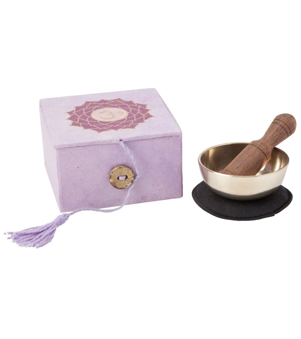 dZi Crown Chakra Mini Meditation Bowl Box