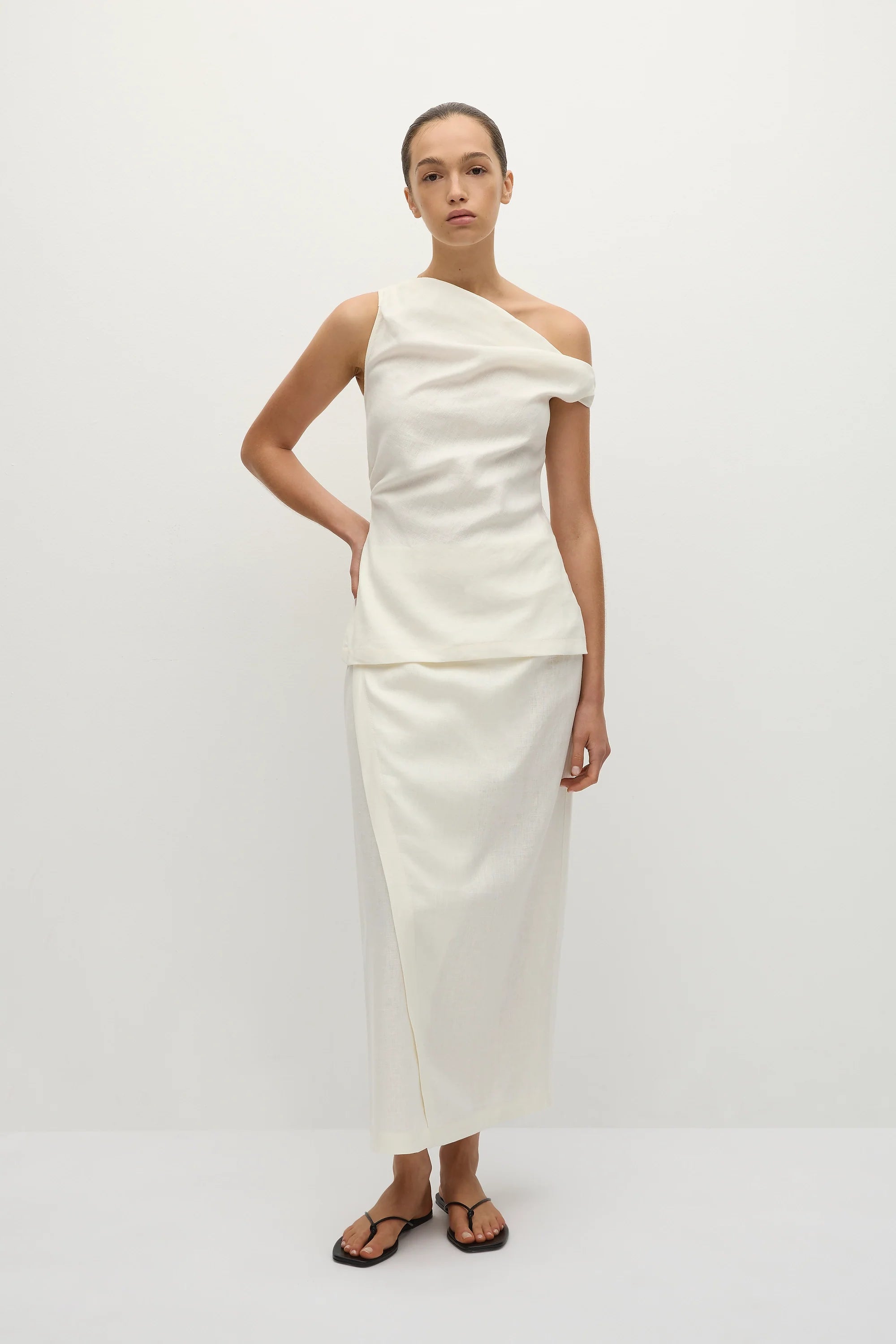 Suis Skirt White - Final Sale