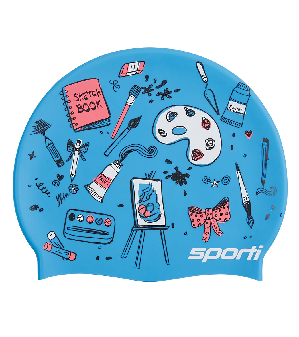Sporti Paris Montmartre Silicone Swim Cap