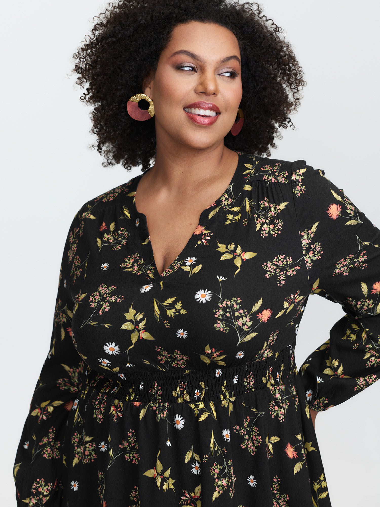 Keep it Floral Flowy Blouse