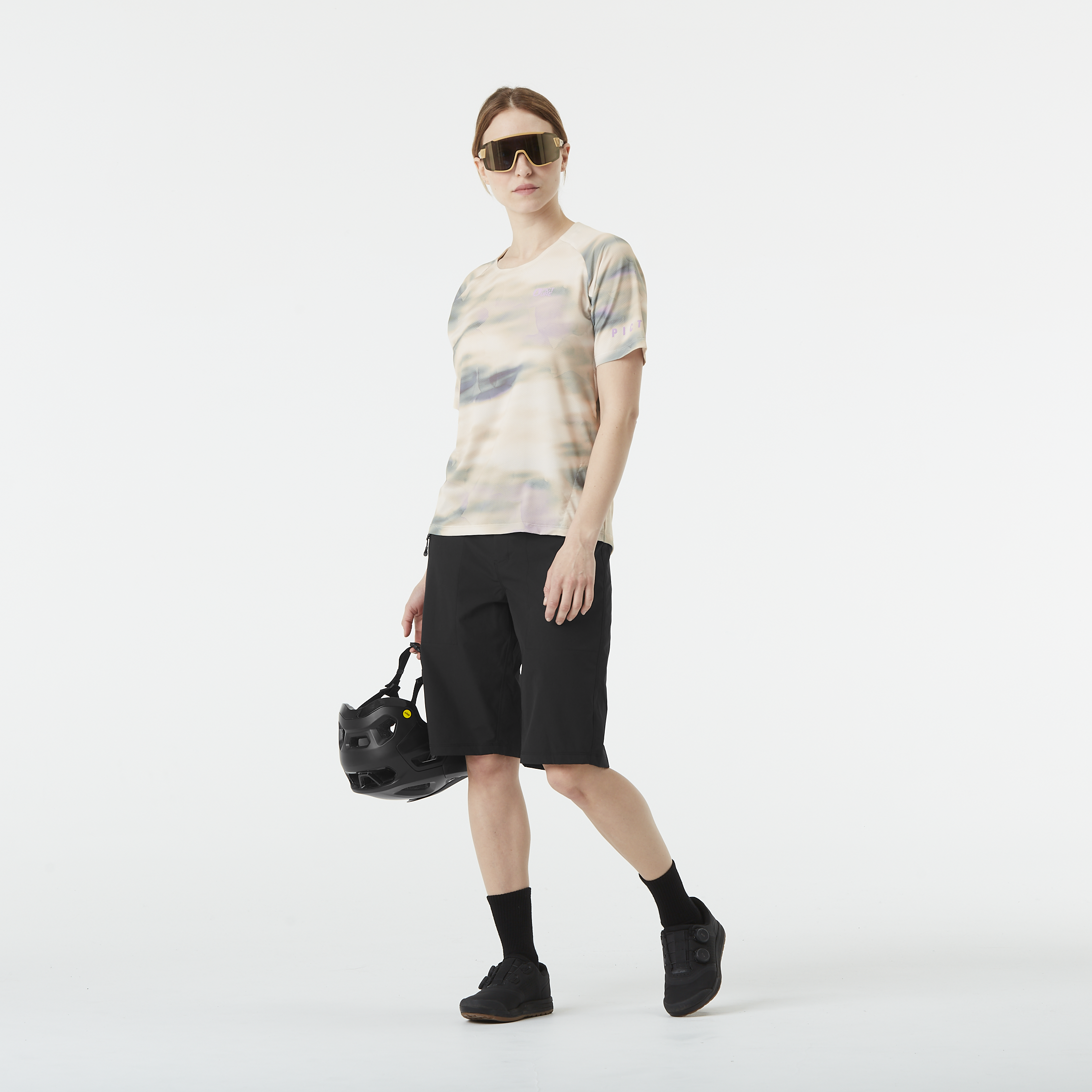 T-shirt VTT femme ICE FLOW PRINTED TECH