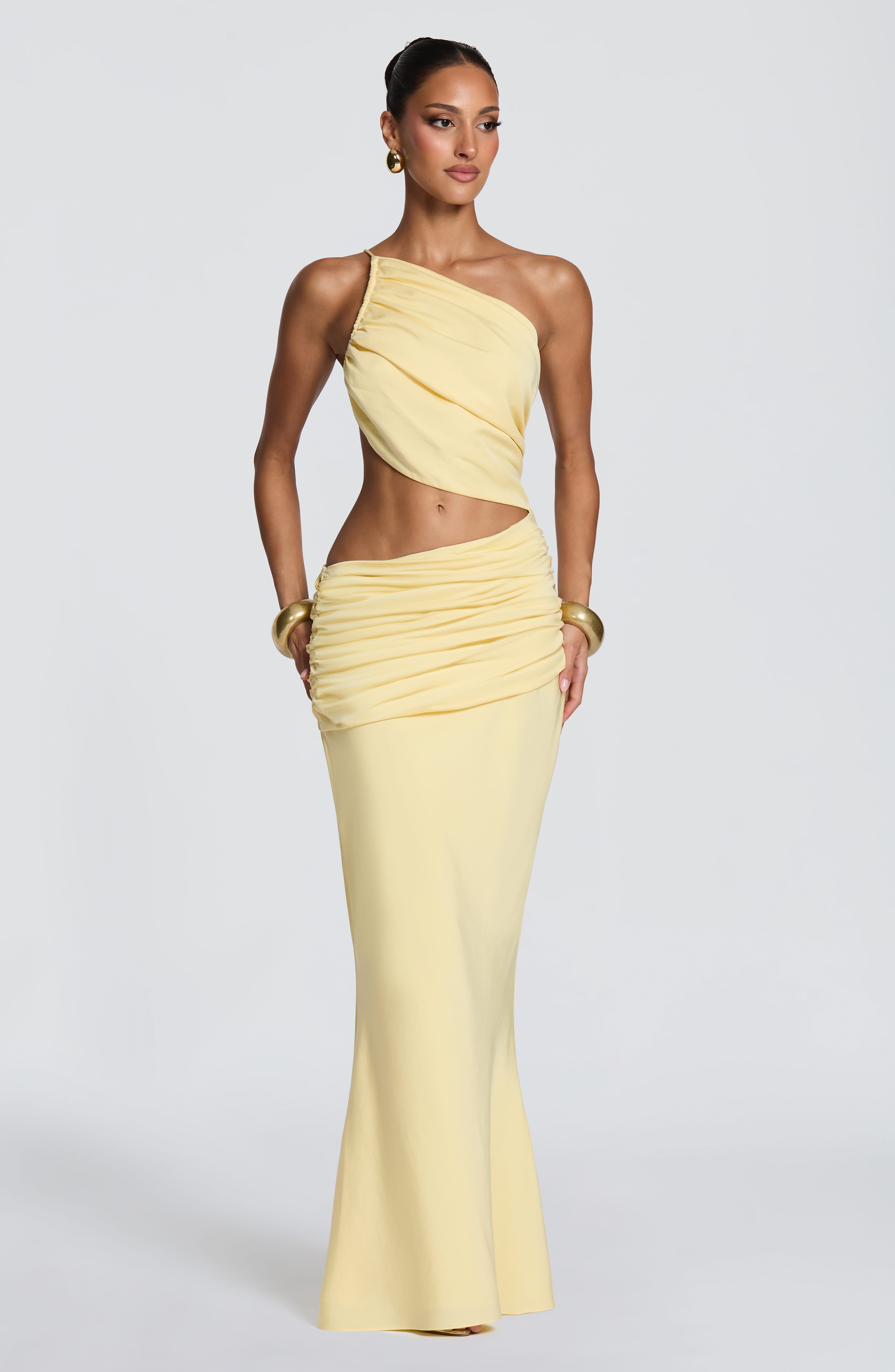 Meadow Maxi Dress - Lemon