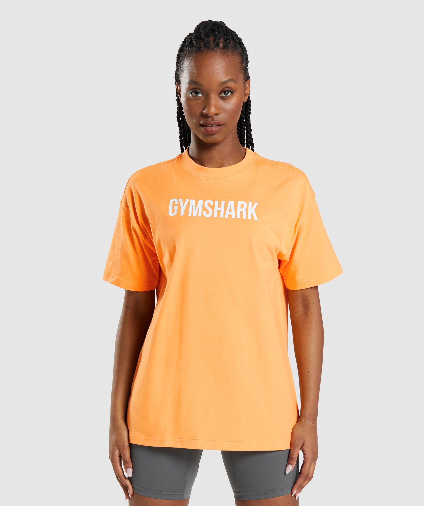 Gymshark Apollo Oversized SS T-Shirt - Orange