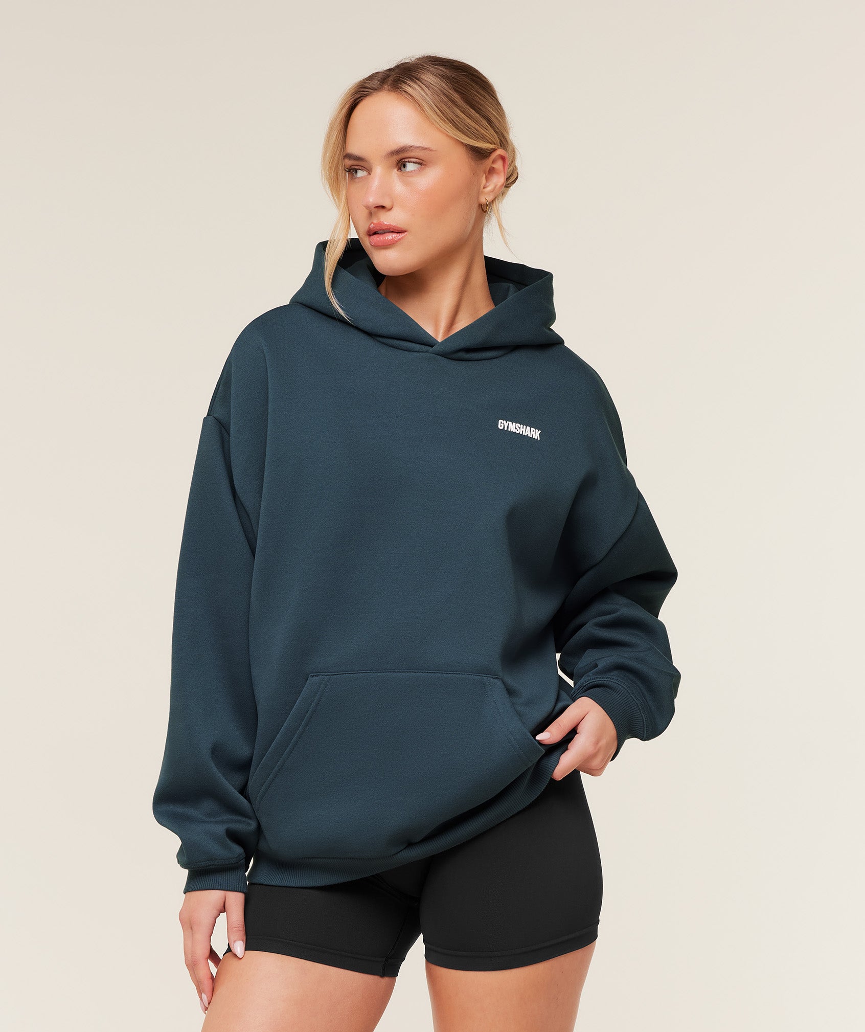 Gymshark Cosy Luxe Hoodie - Stealth Blue