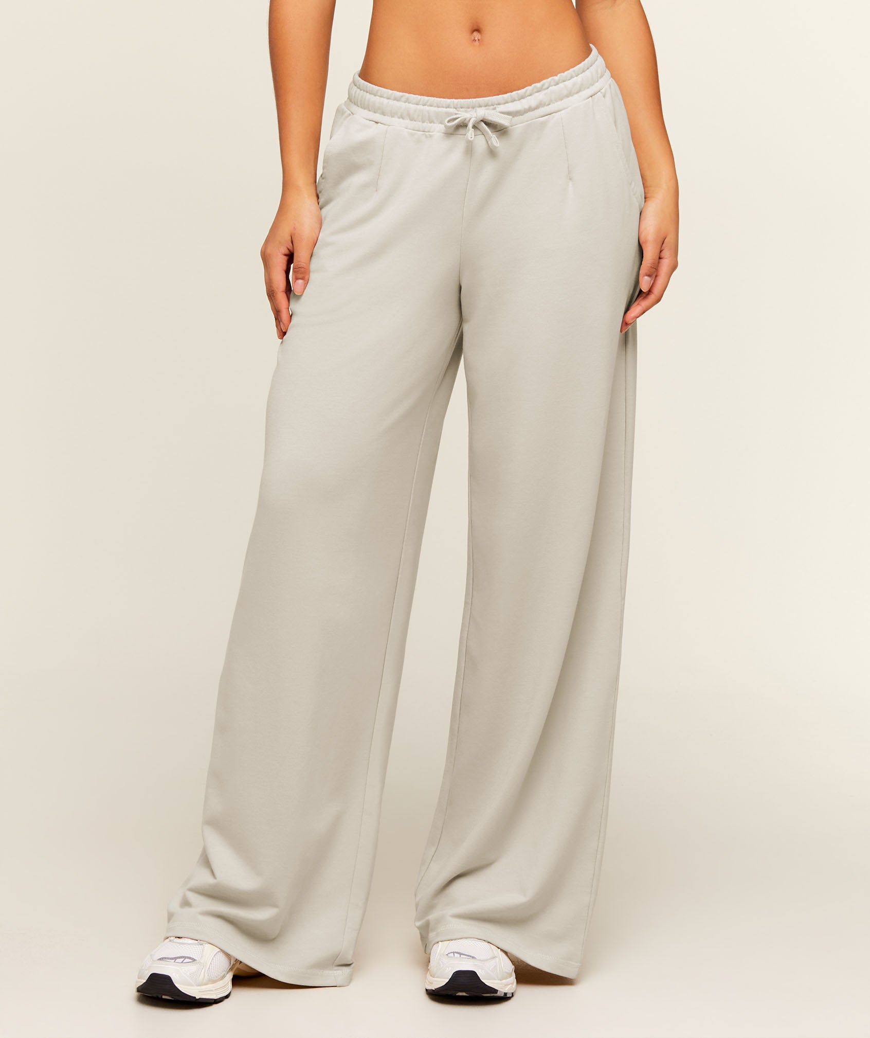Gymshark Lightweight Wide Leg Pant Tall - Pebble Grey