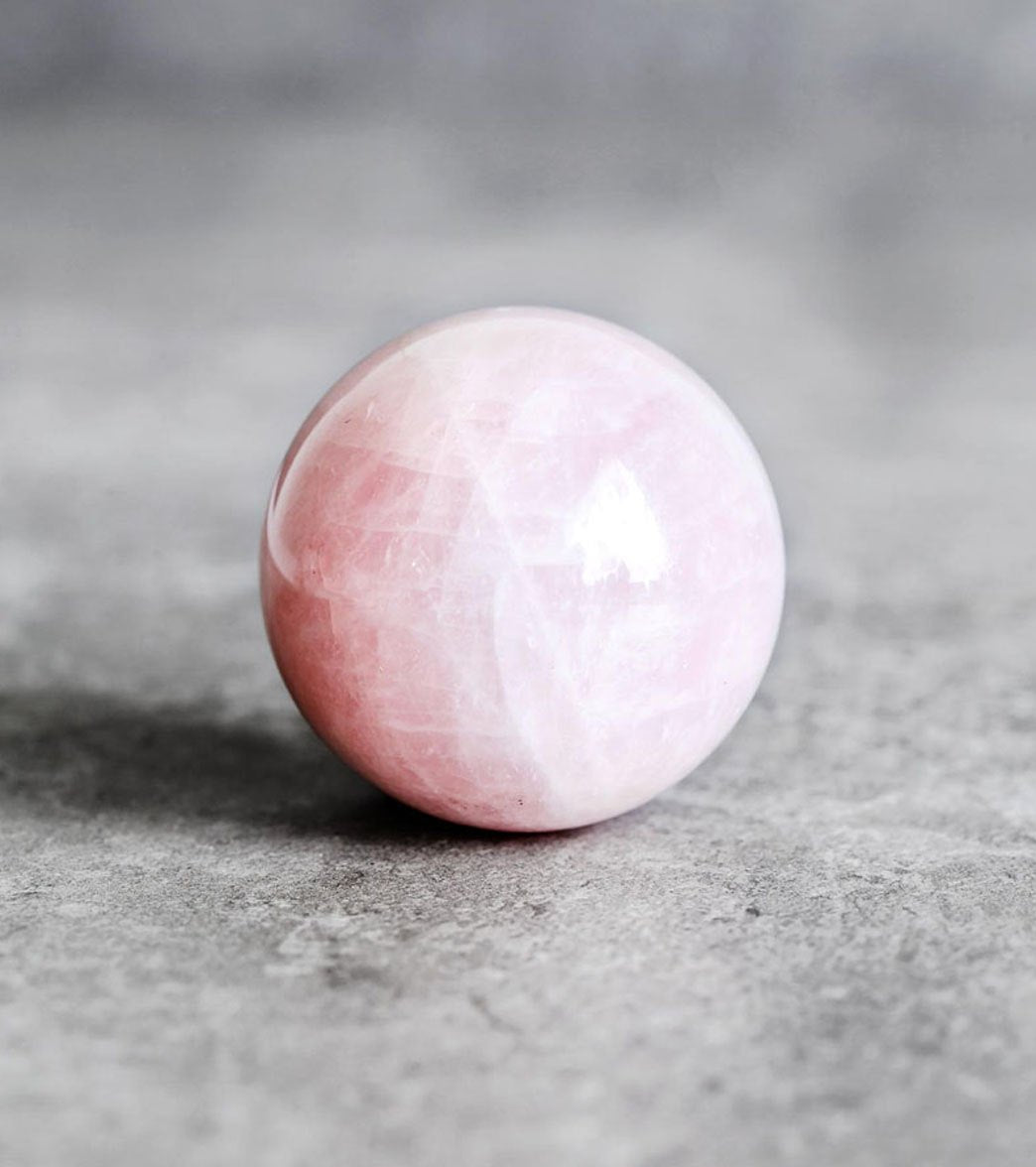 SoulMakes Rose Quartz Sphere