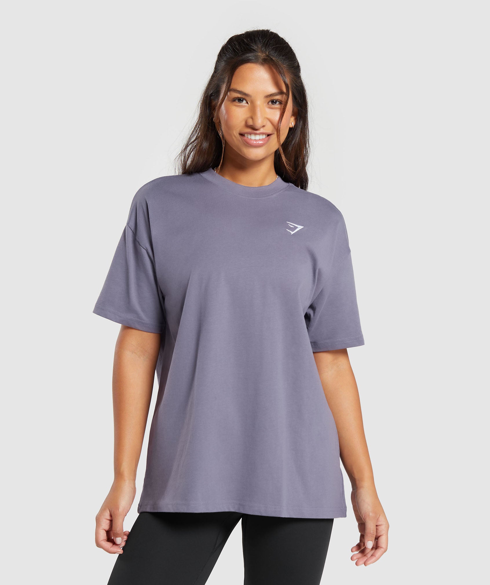 Gymshark Training Oversized T-Shirt - Purple