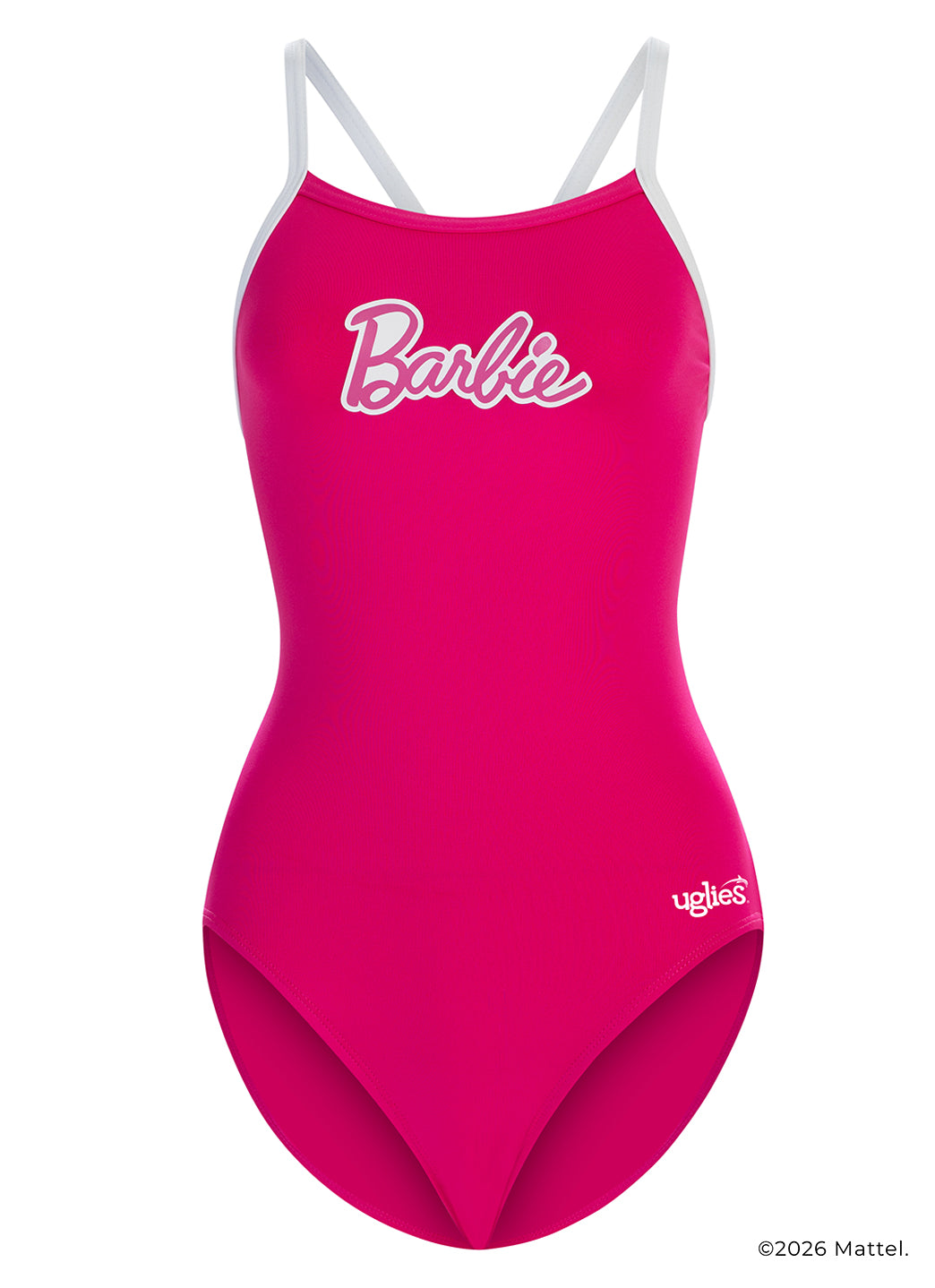 Dolfin Uglies Women's Barbie Solid V-2 Back One Piece Swimsuit