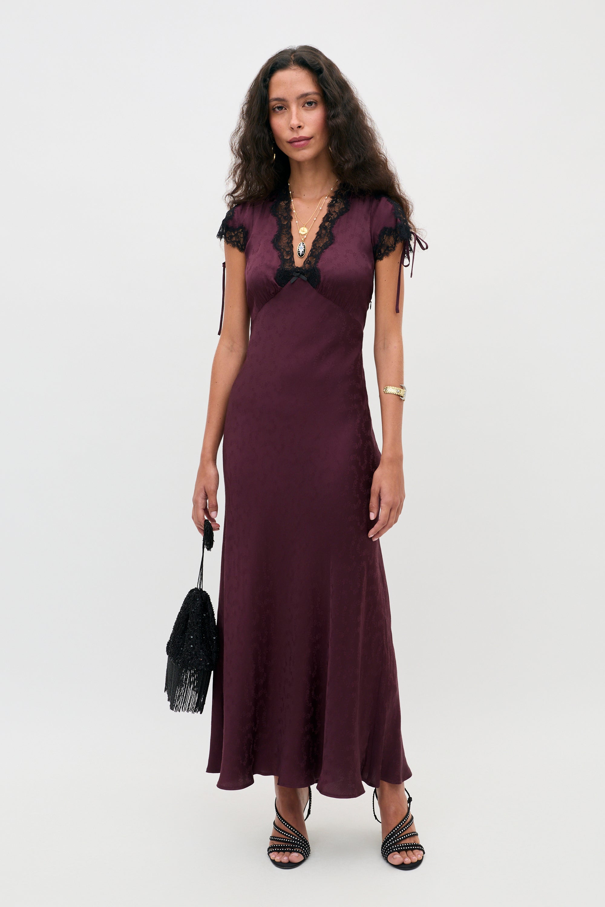 Fern - Floral Trail Jacquard Wine