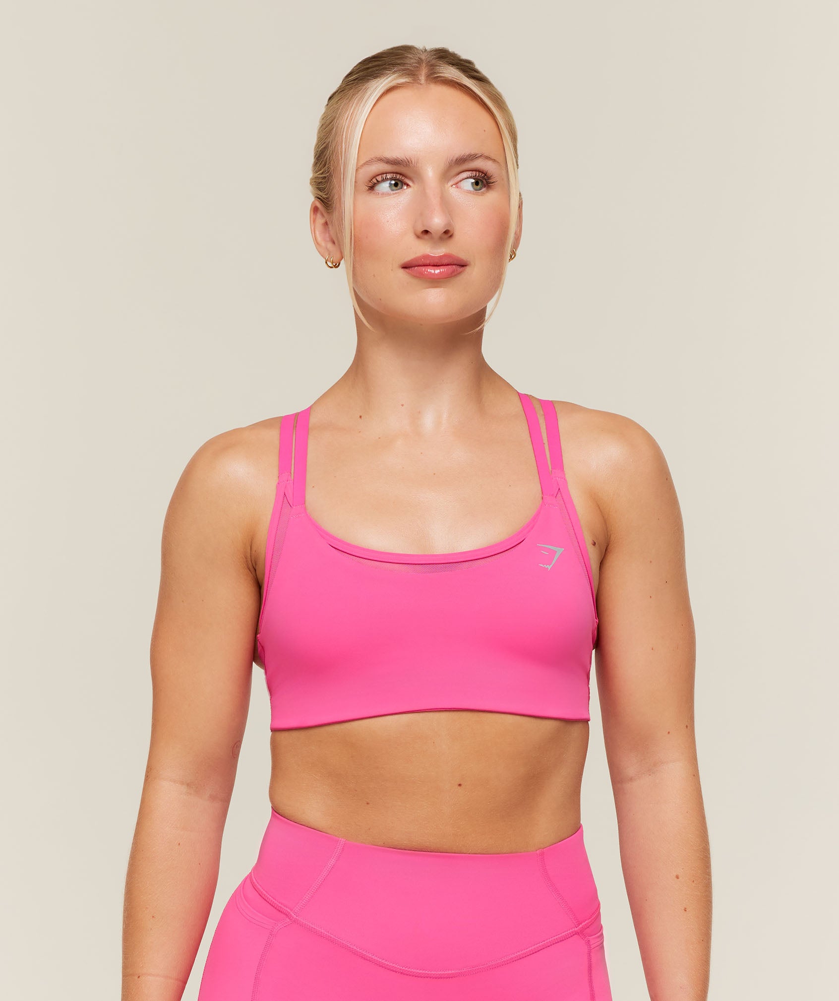 Gymshark Hybrid Sports Bra - Energy Pink