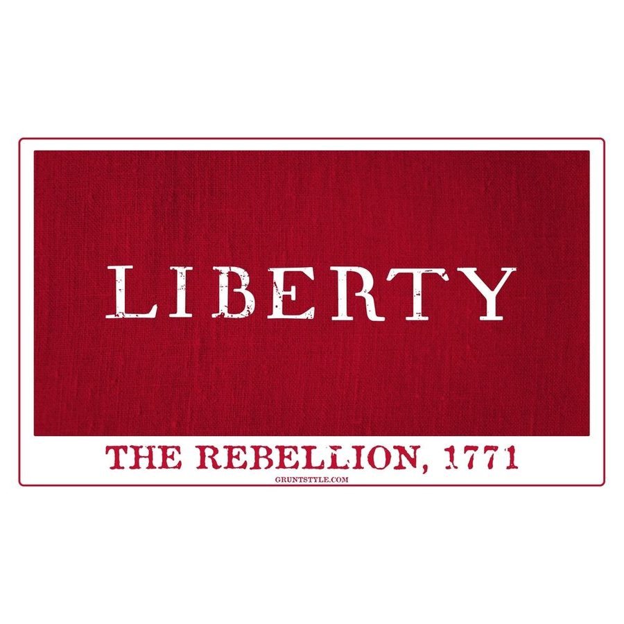 Liberty 1771 Flag Sticker