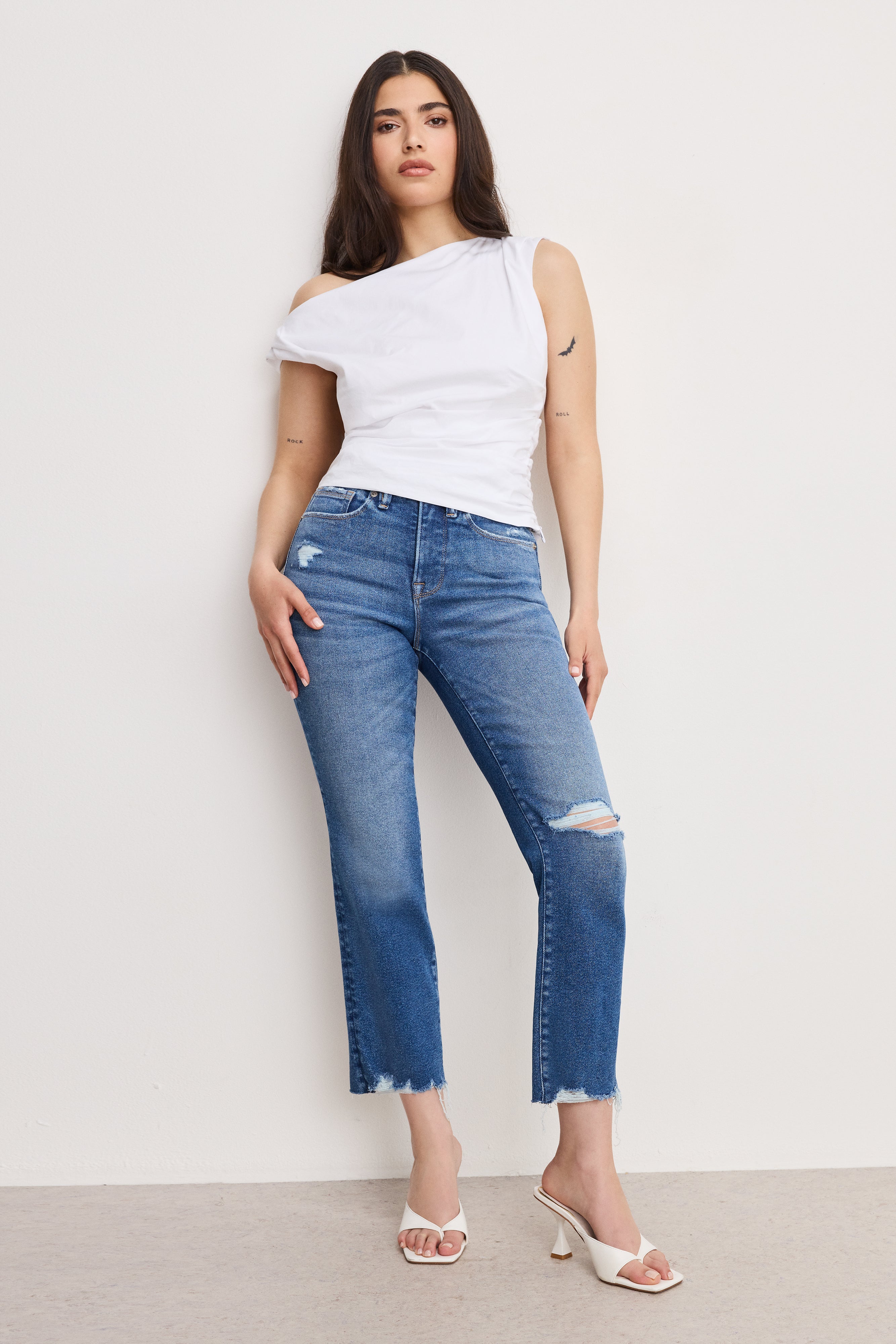 GOOD PETITE STRAIGHT JEANS | INDIGO943