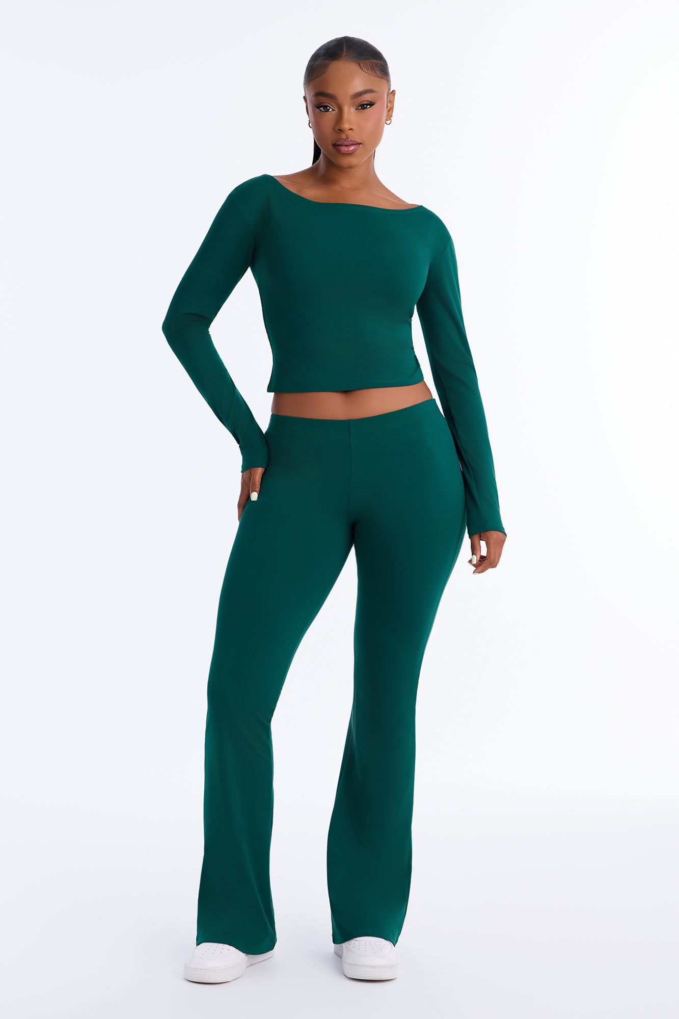 Mandy Pant Set - Hunter