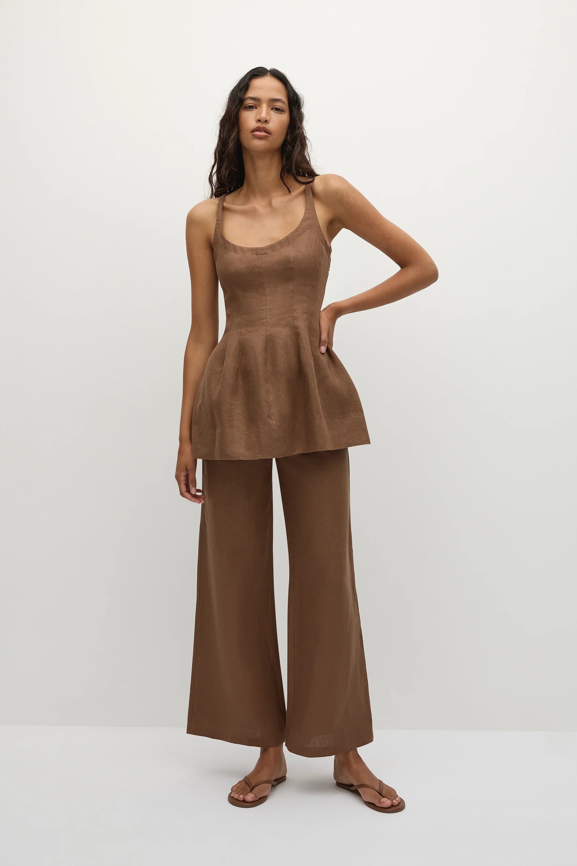 Syna Pant Clay - Final Sale