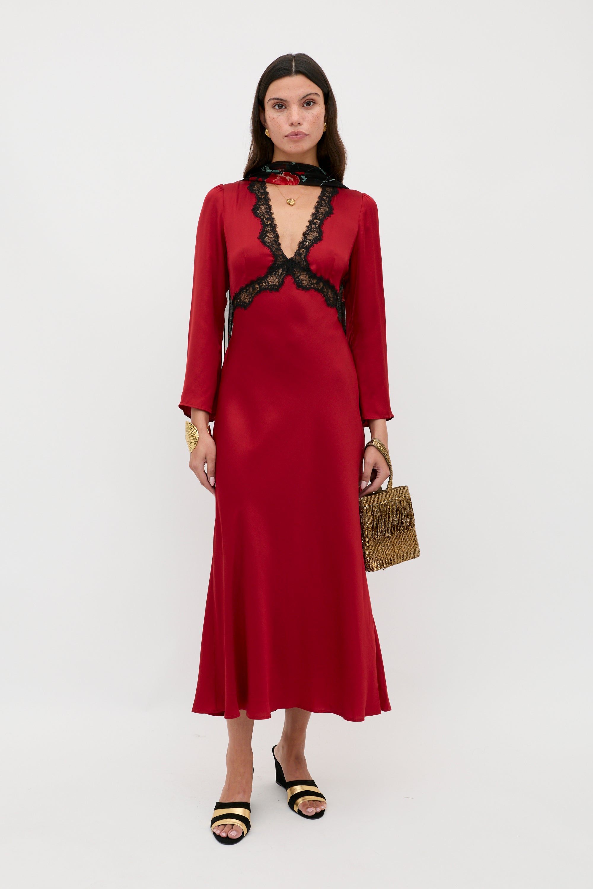 Debra - Burgundy