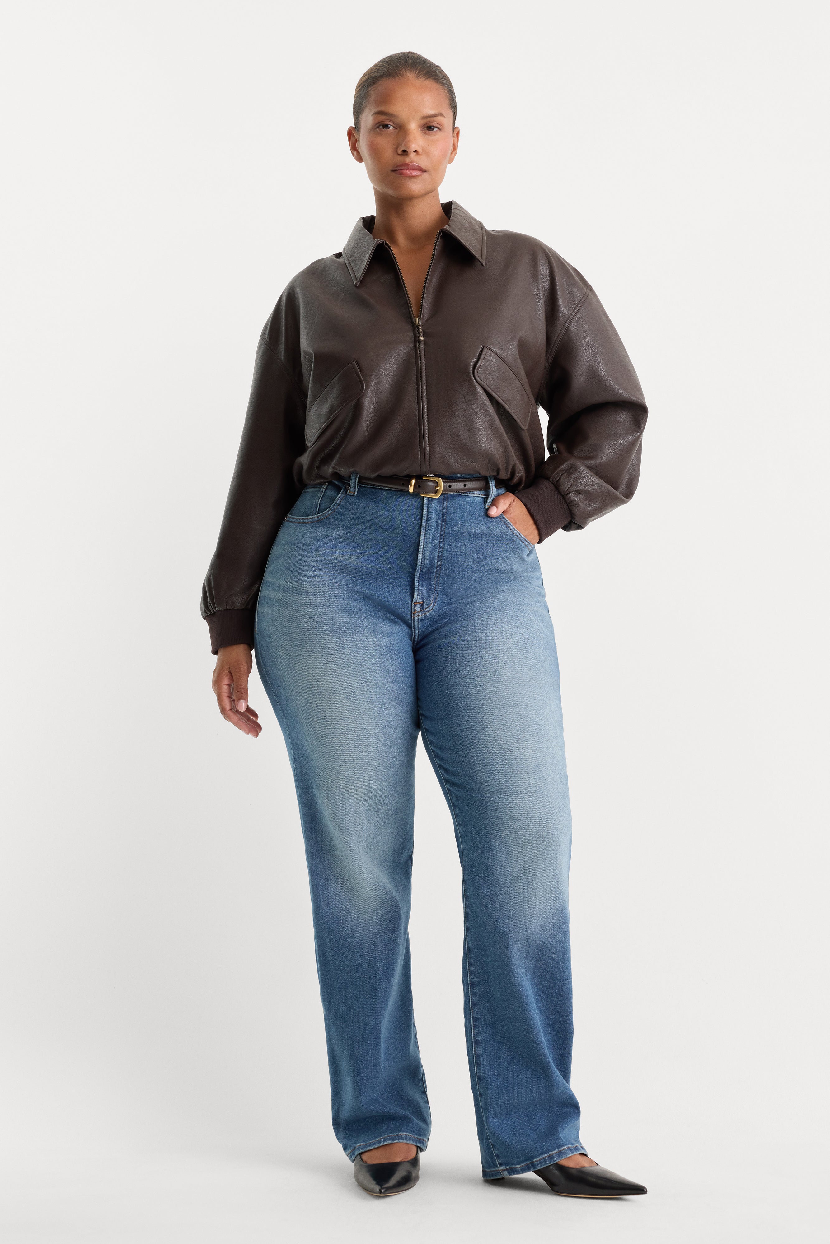 GOOD TRUE STRAIGHT JEANS | CRESTVIEW