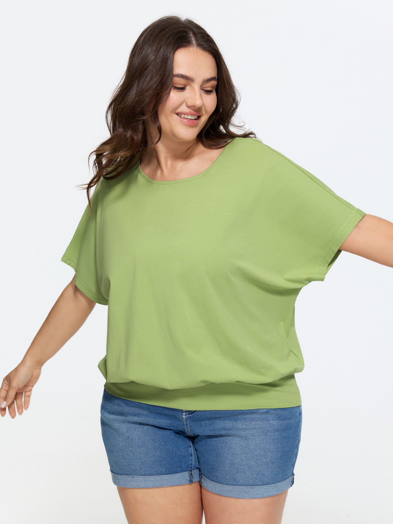 Round Neck Plain T-Shirt