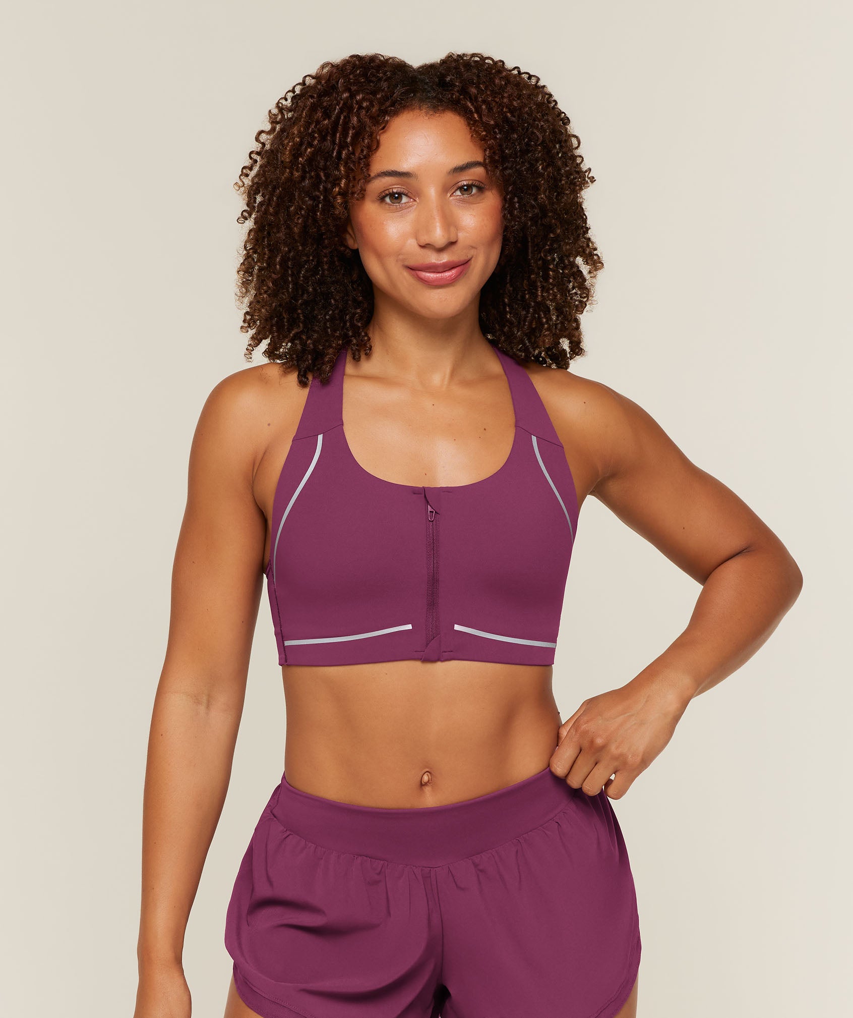 Gymshark Running Sports Bra - Strength Pink