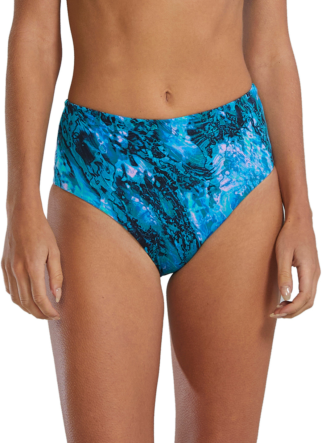 TYR Women's Prismatic Arielle High Waisted Bikini Bottom