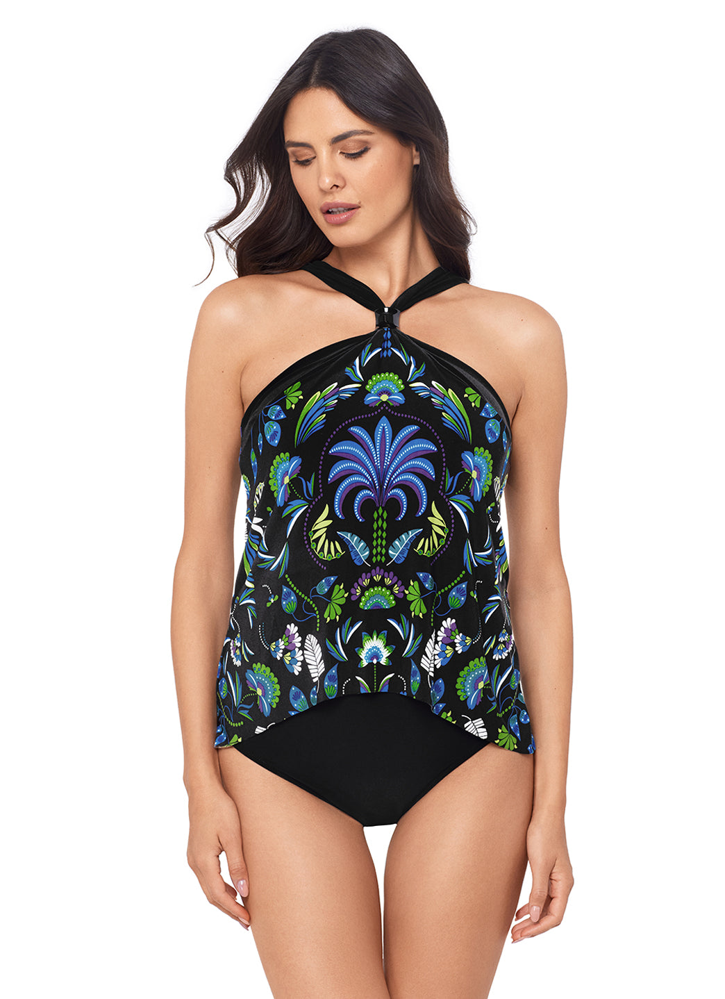 Magicsuit by Miraclesuit Women's Taj Mahal Faye Tankini Top