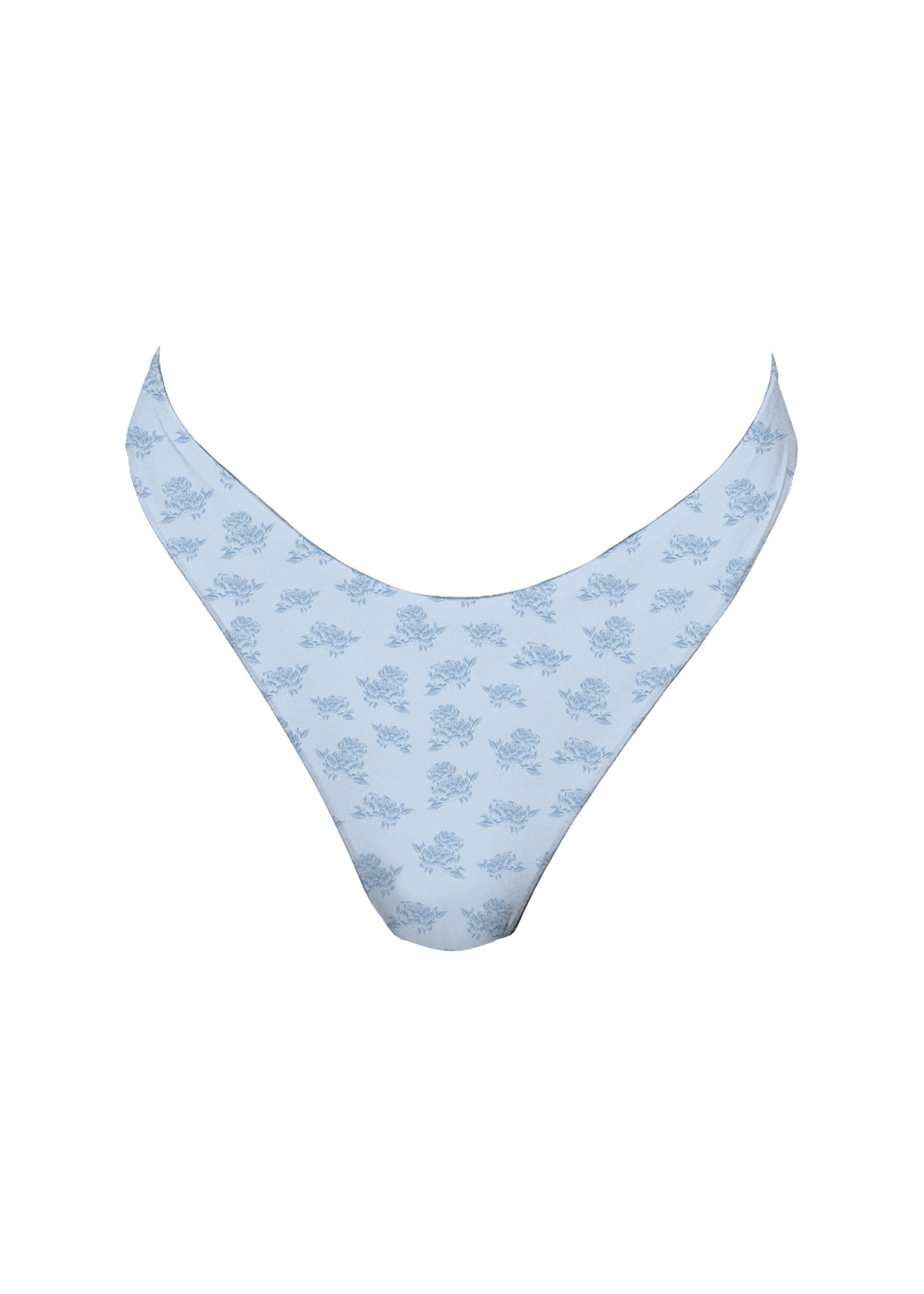 Mai Deluxe Blue Blossom High Hip Bottom