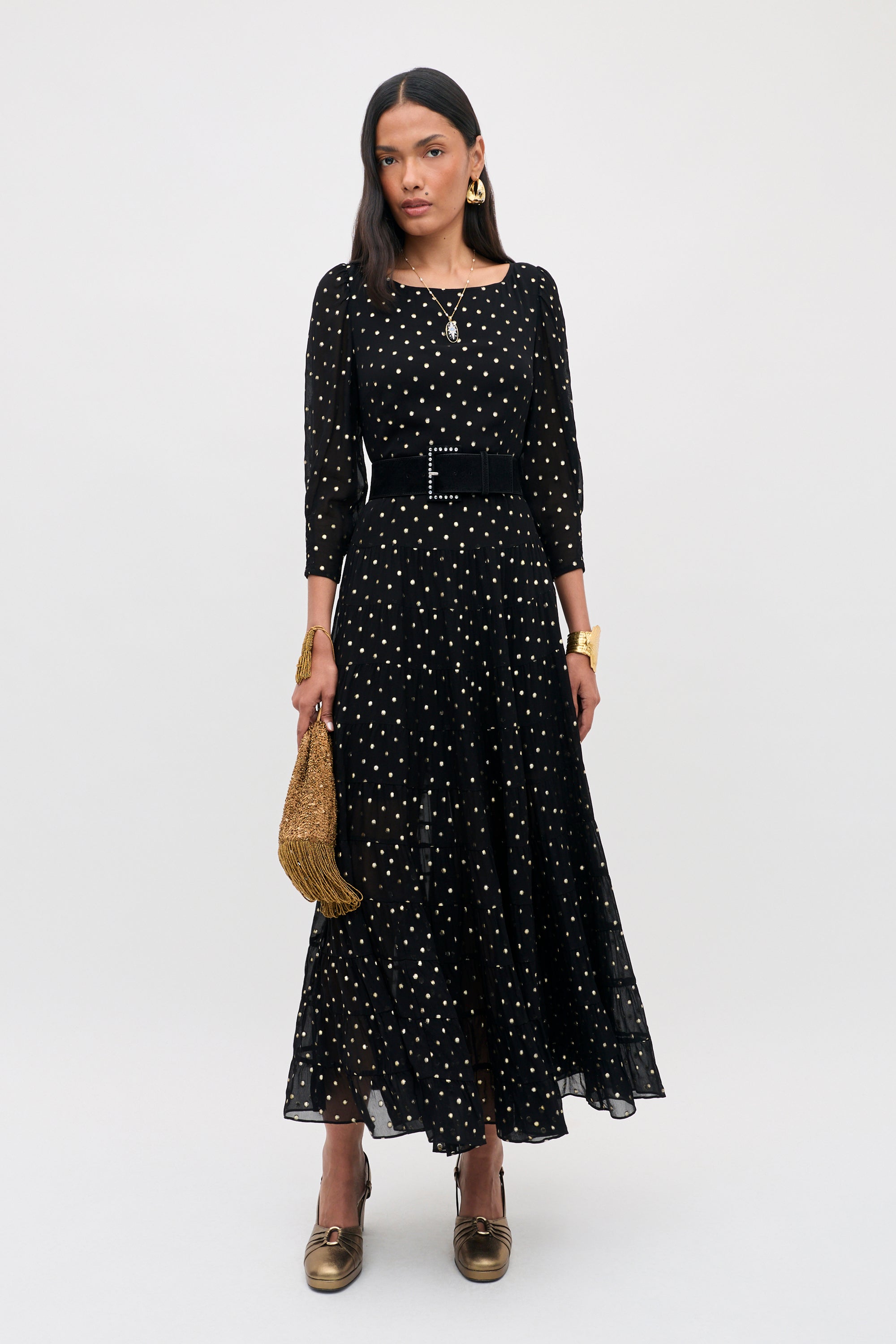 Lucina - Gold Spot Black
