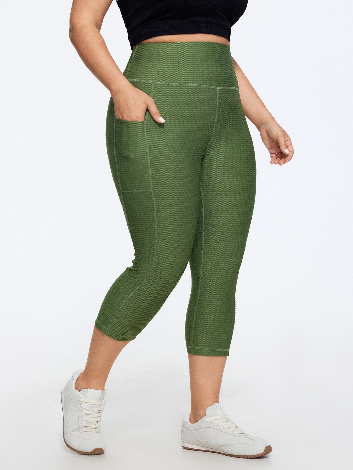 Stretchy Pockets High-Rise Leggings