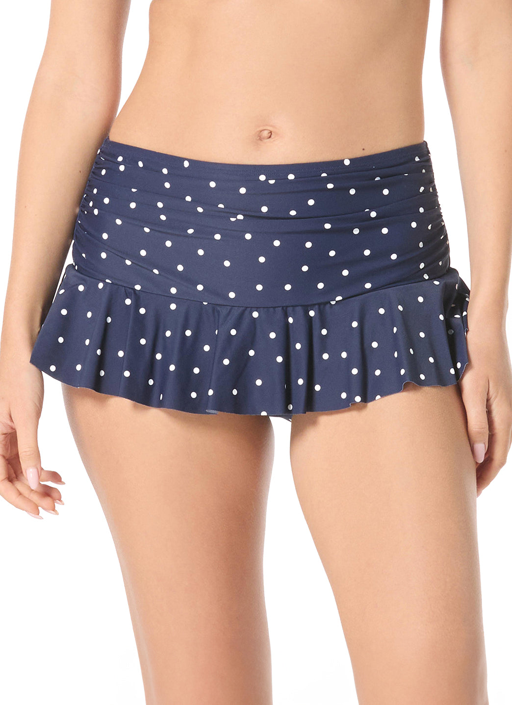 Beach House Women's Sailor Dot Penny Swim Skirt
