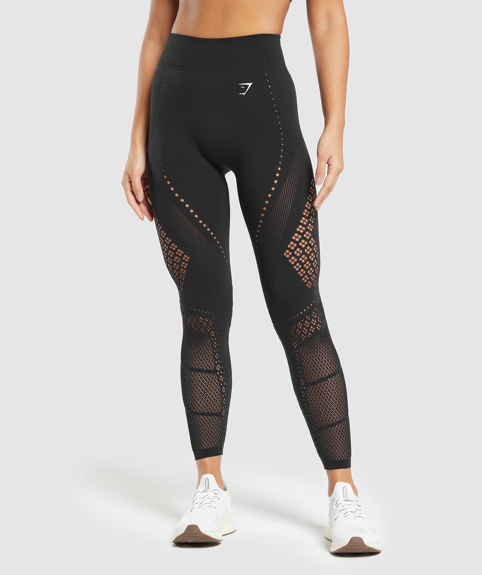 Gymshark Warp Knit Gradient Tight - Black