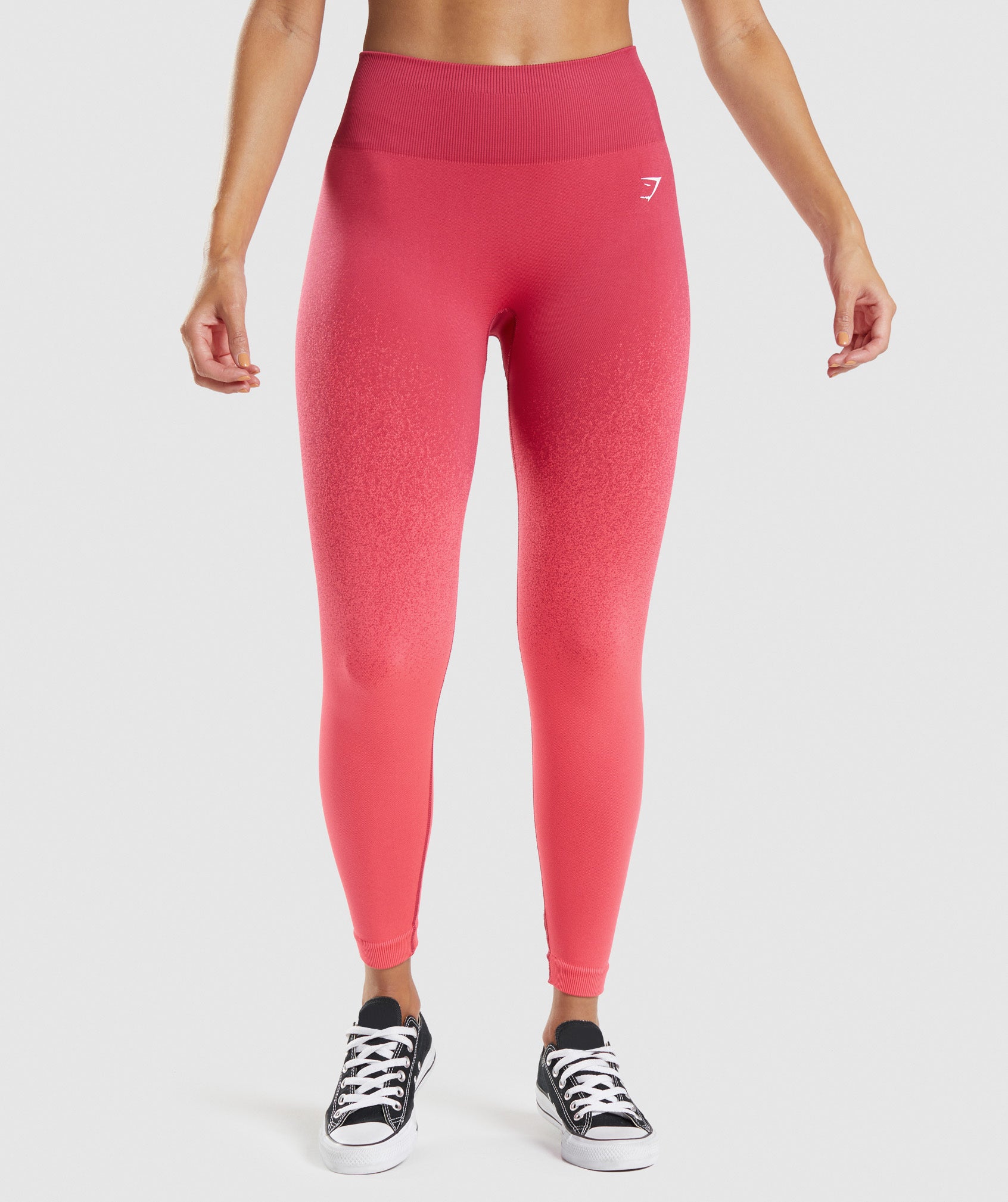 Gymshark Adapt Ombre Seamless Leggings - Lava Pink