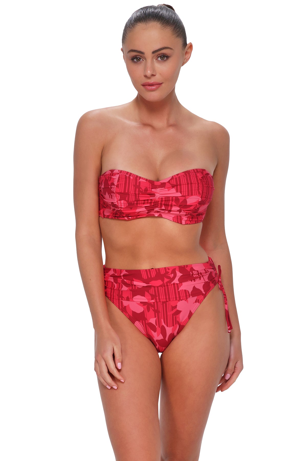 Sunsets Rambling Rose Loretta Bandeau Top