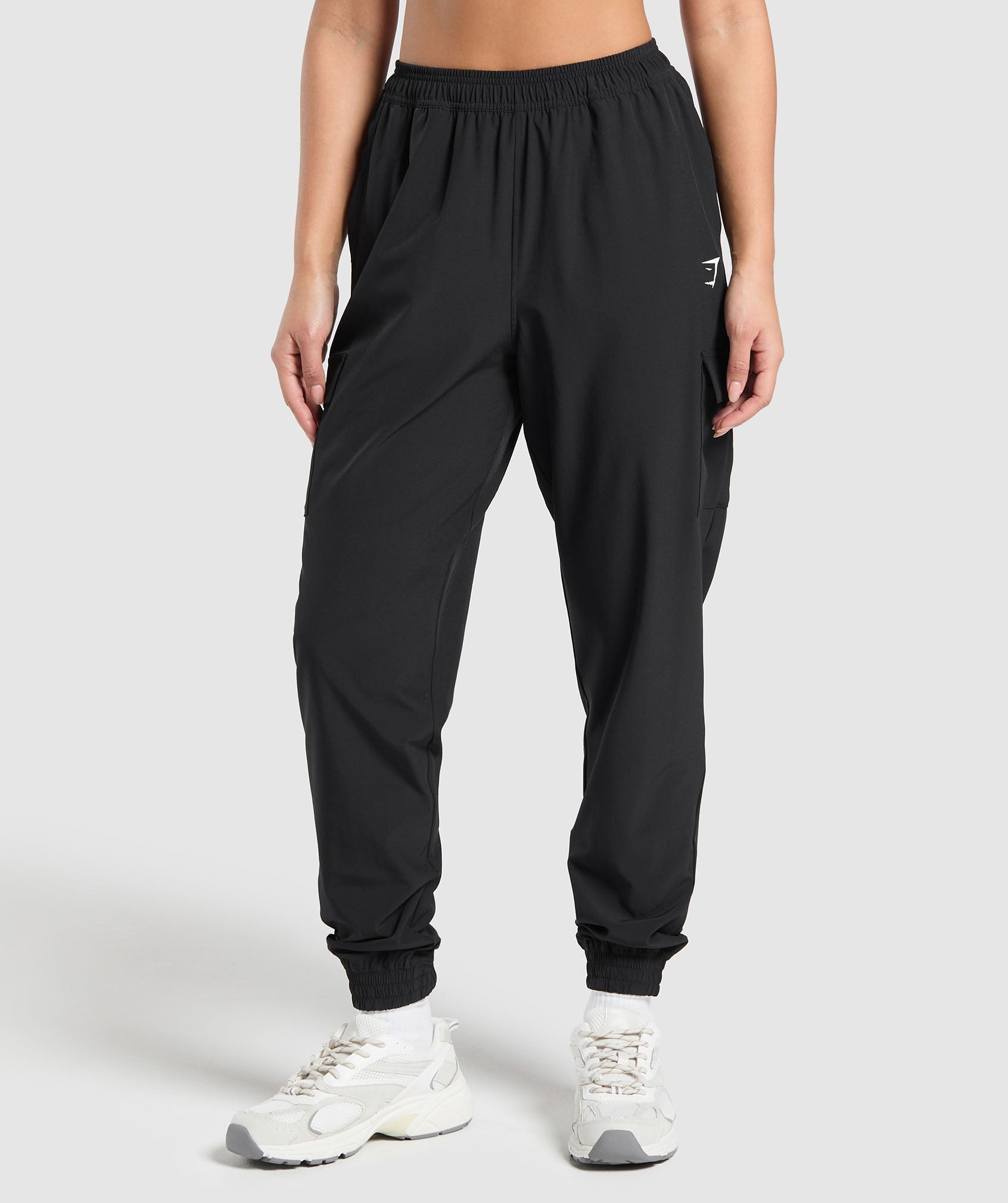 Gymshark Woven Cargo Pants - Black