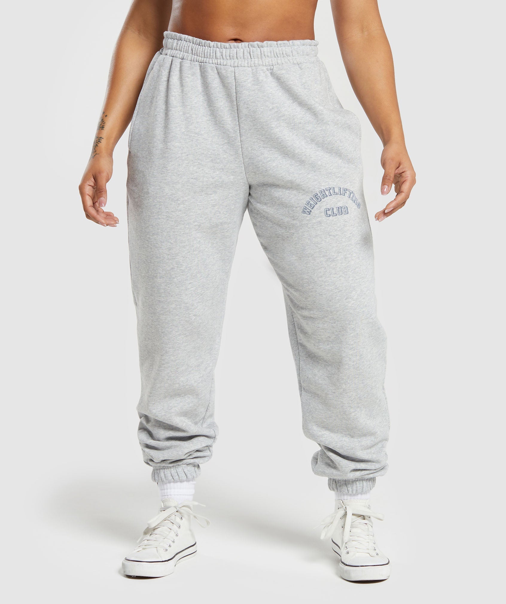 Gymshark Weightlifting Club Joggers - Light Grey Core Marl