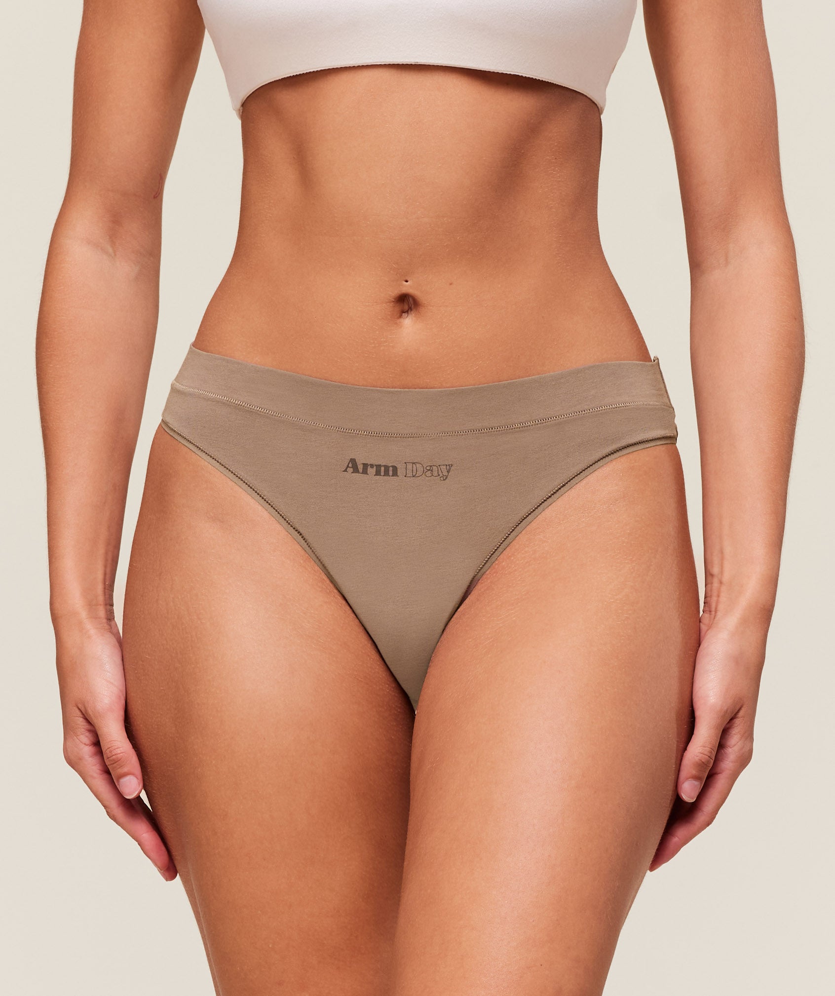 Gymshark Training Day Graphic 7PK Cotton Thong - White/Soft White/Chalk Green/Muted Pink/Mocha Mauve/Denim Grey/Black