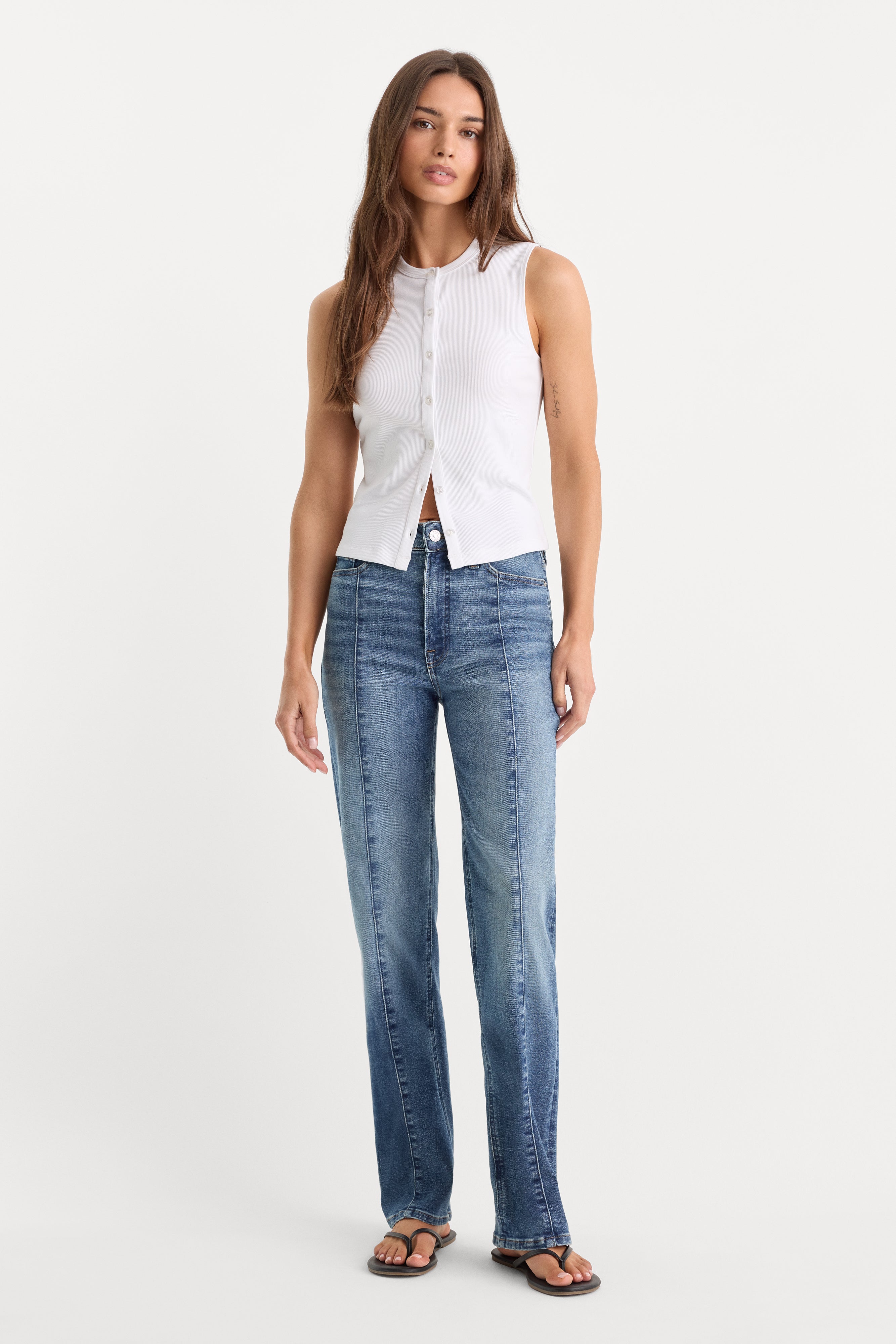 GOOD TRUE STRAIGHT JEANS | INDIGO1236
