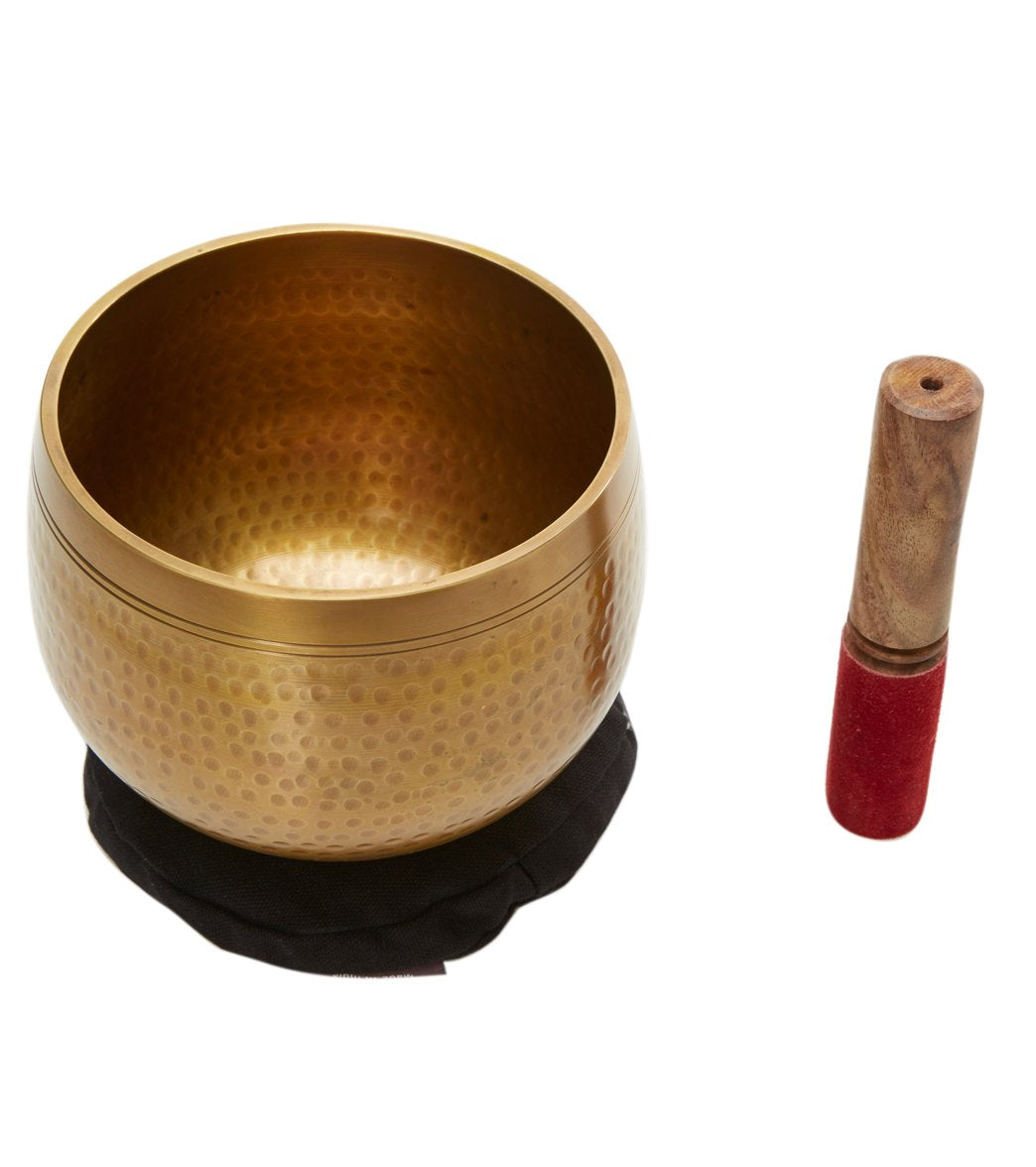 Sacred Space 6" Hammer Style Cast Singing Bowl #j60