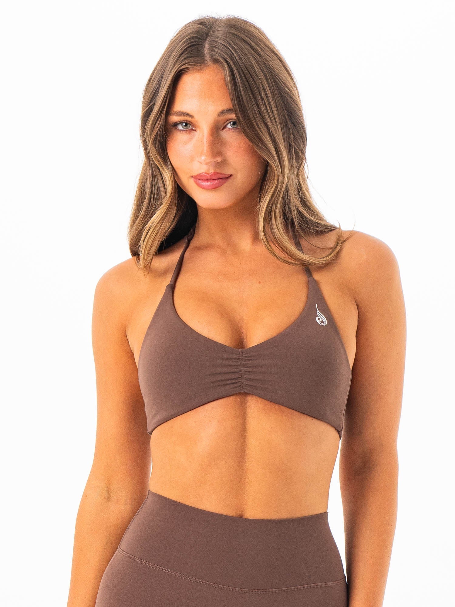 NKD Sweetheart Halter Bra - Chocolate