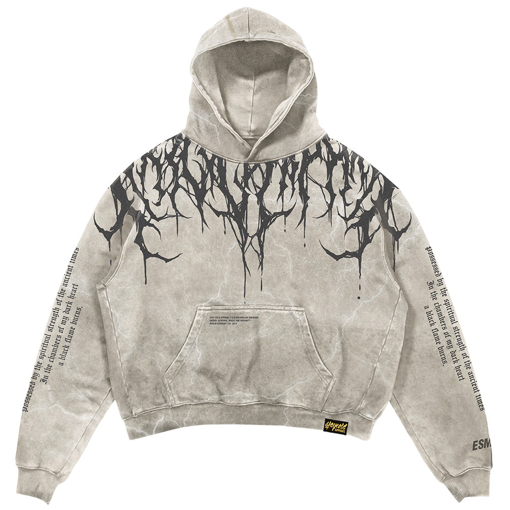 Reign Of Blood (Sand) - Heavy Oversized Hoodie (400GSM)