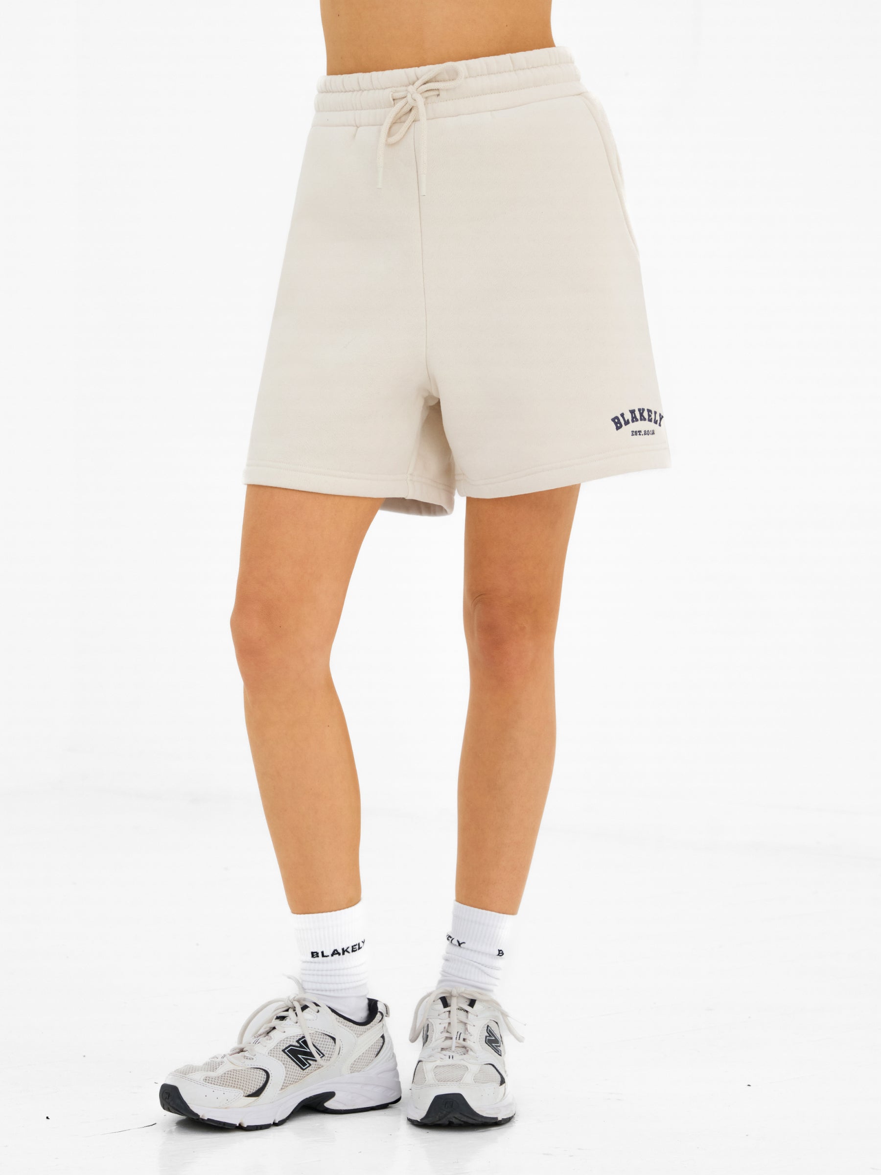Heritage Jogger Shorts - Chalk & True Navy
