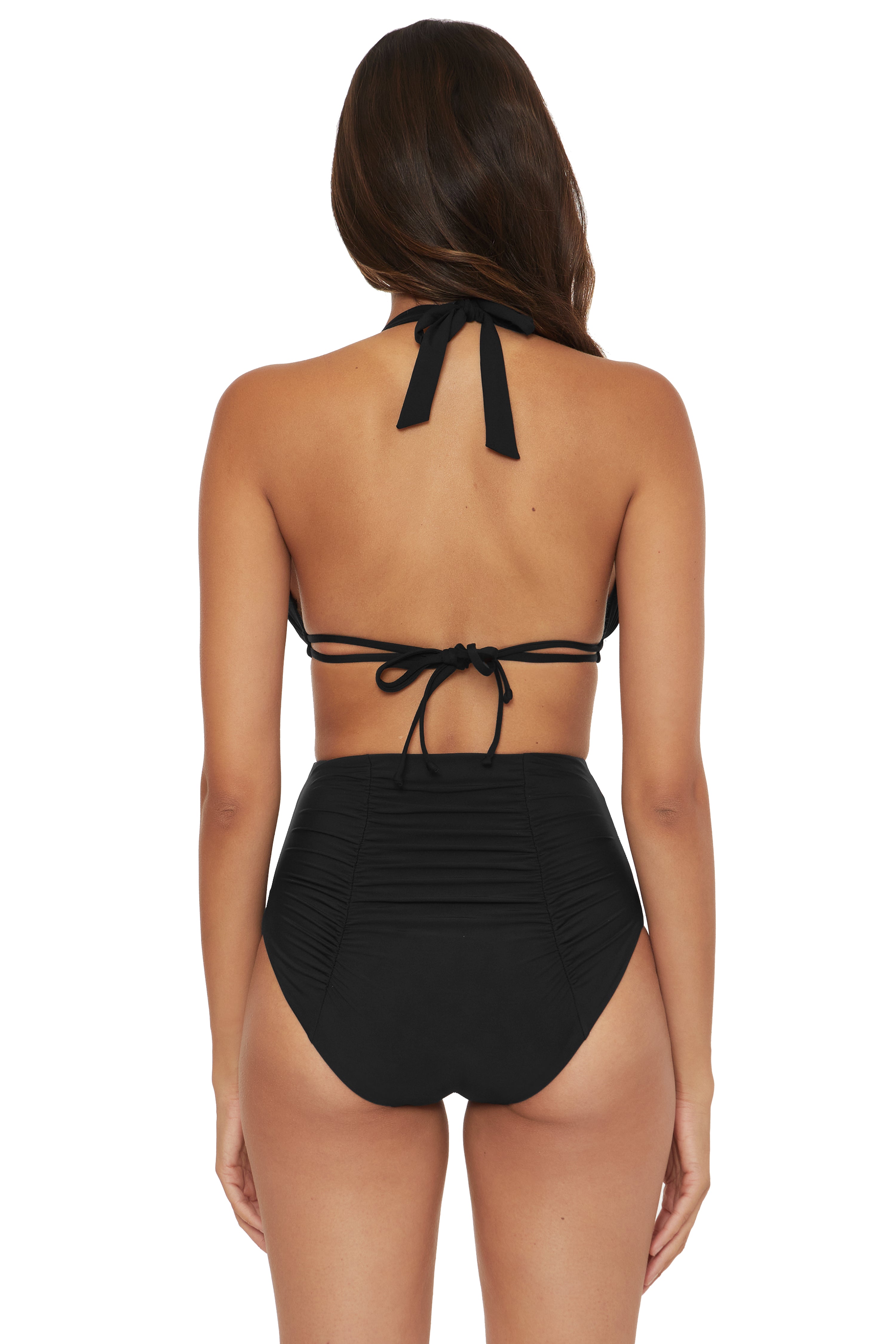 Becca Black Vintage Hi-Waist Pant