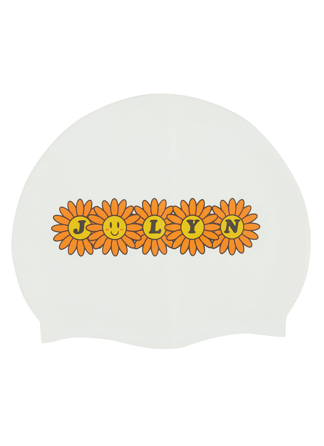 JOLYN Flores Silicone Swim Cap