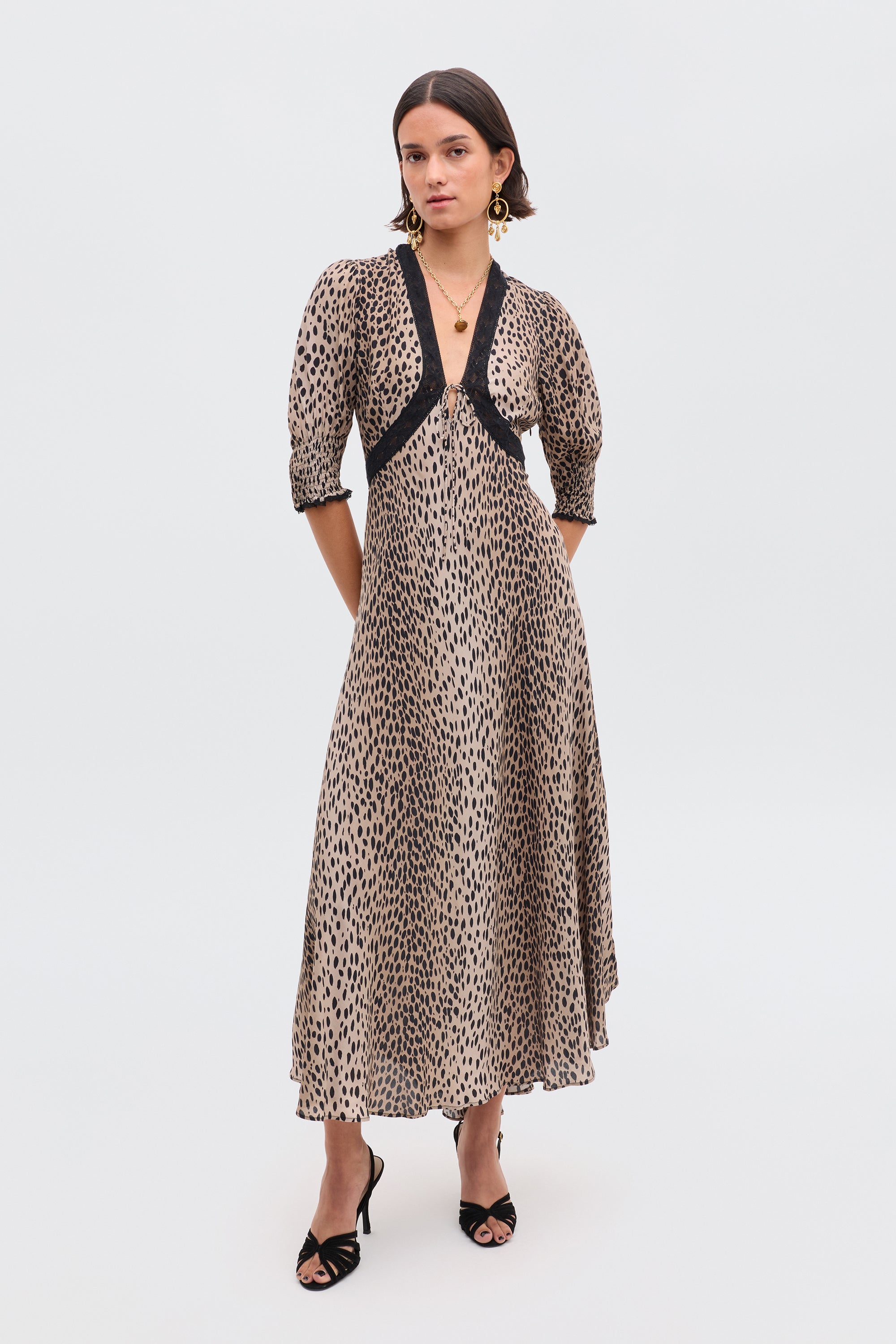 Amina - Antelope Spot Black