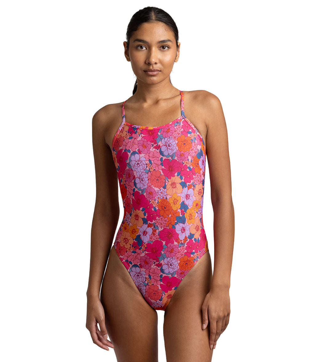 JOLYN Women's Brandon Rosetta One Piece Swimsuit