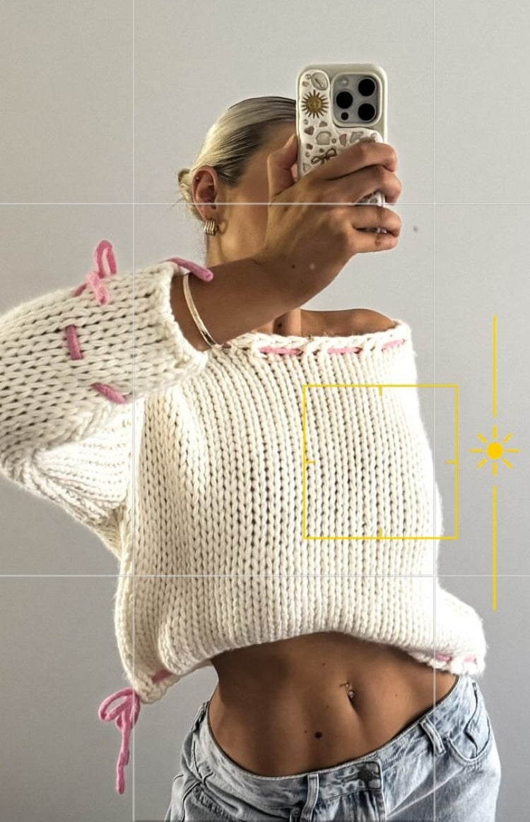 Bea Cream Sweater