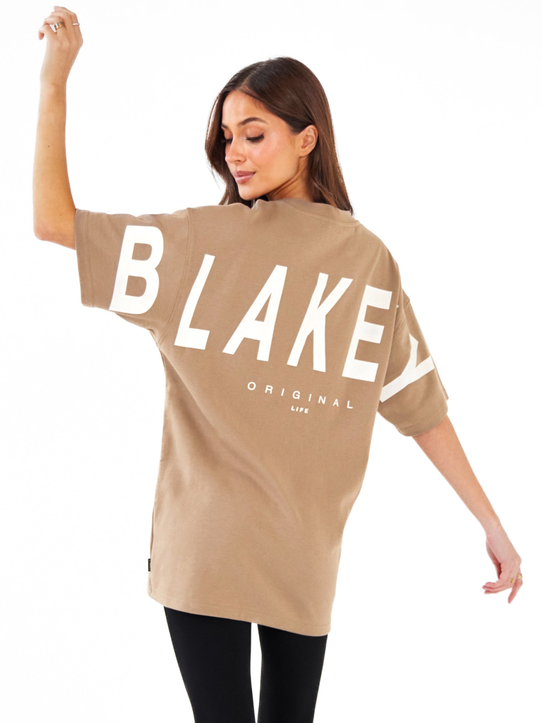 Isabel Oversized T-Shirt - Tan