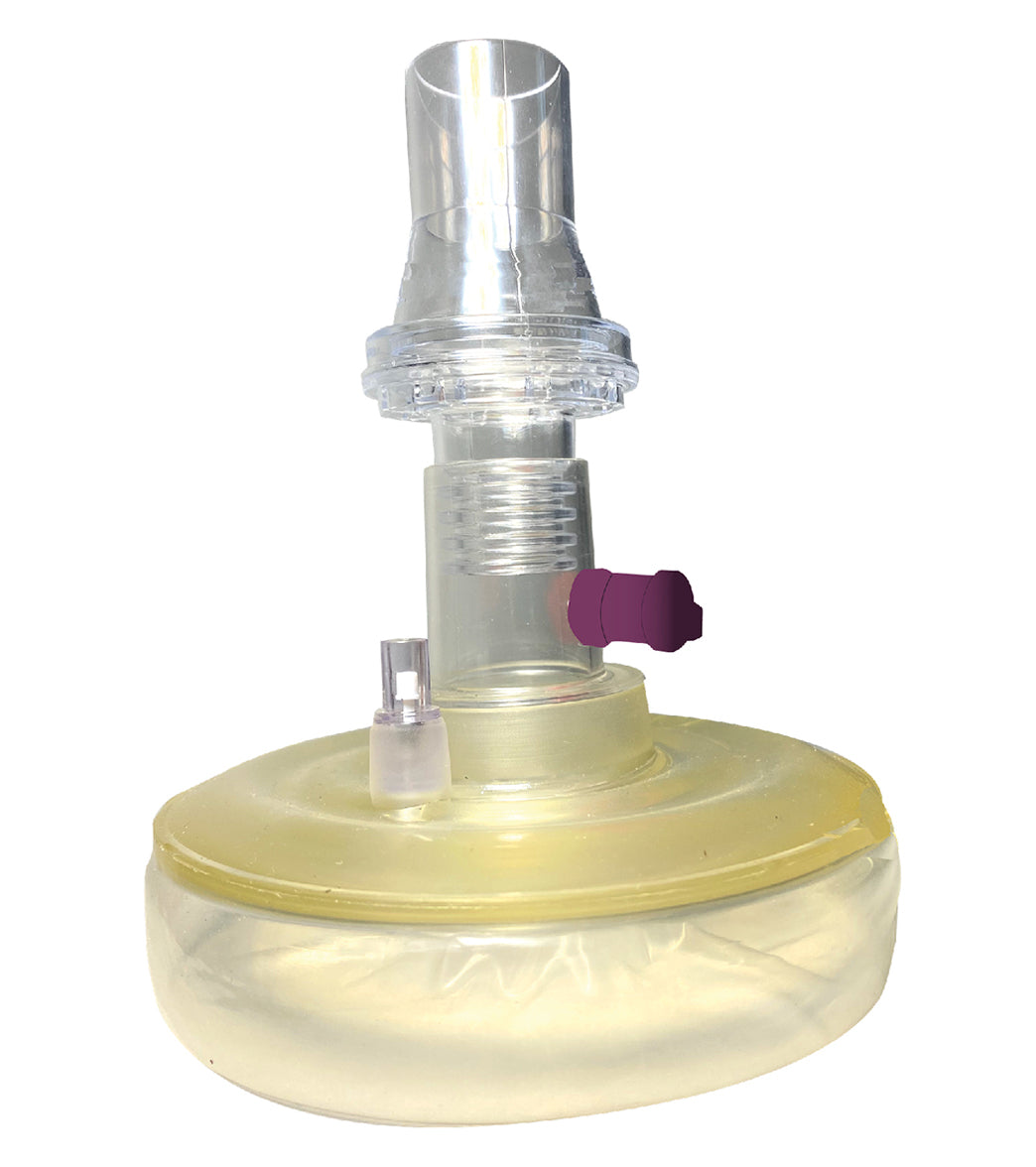 KEMP USA Rapid Seal Resuscitation Mask with O2 Port