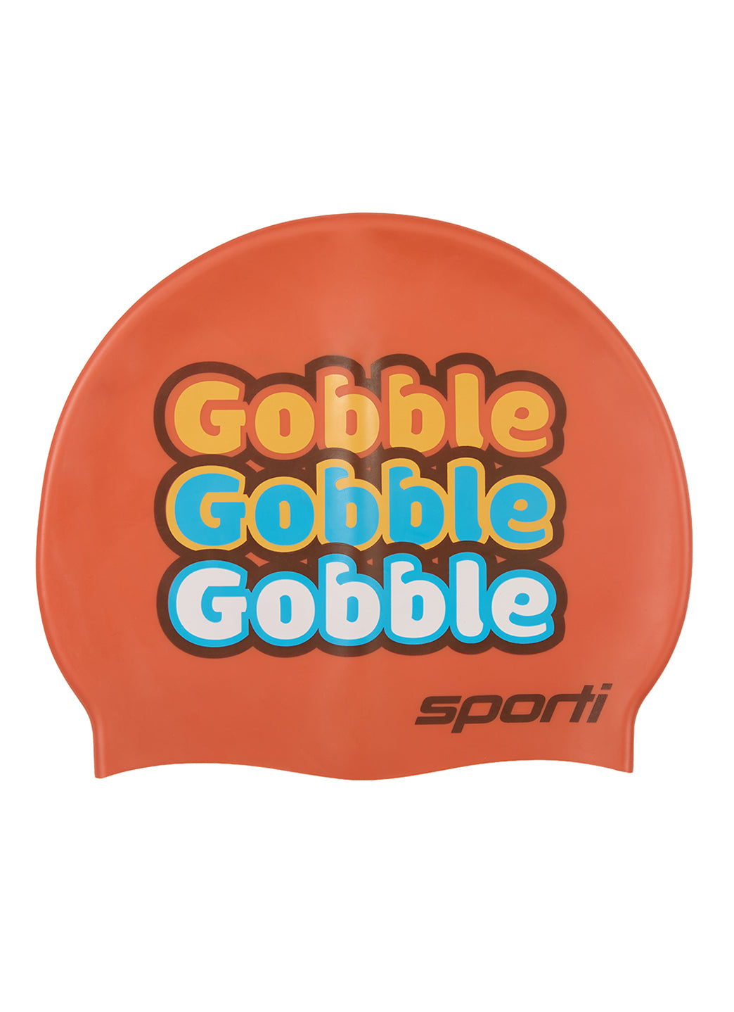 Sporti Gobble Gobble Silicone Swim Cap